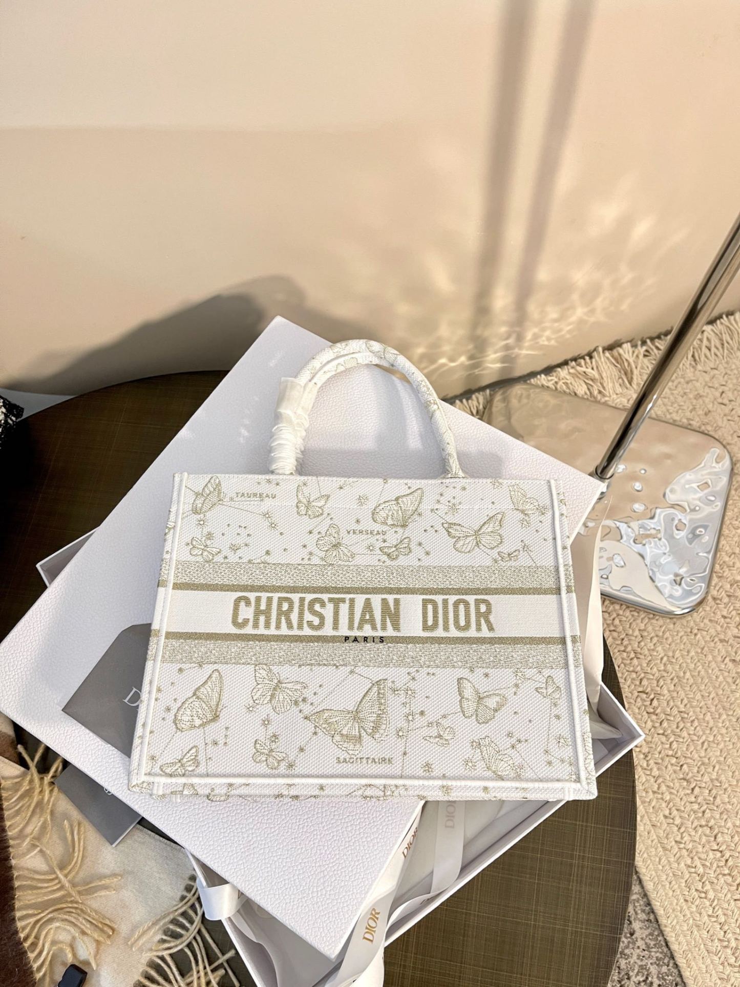 D book tote bag butterfly size: 36??27??16cm - Top Club
