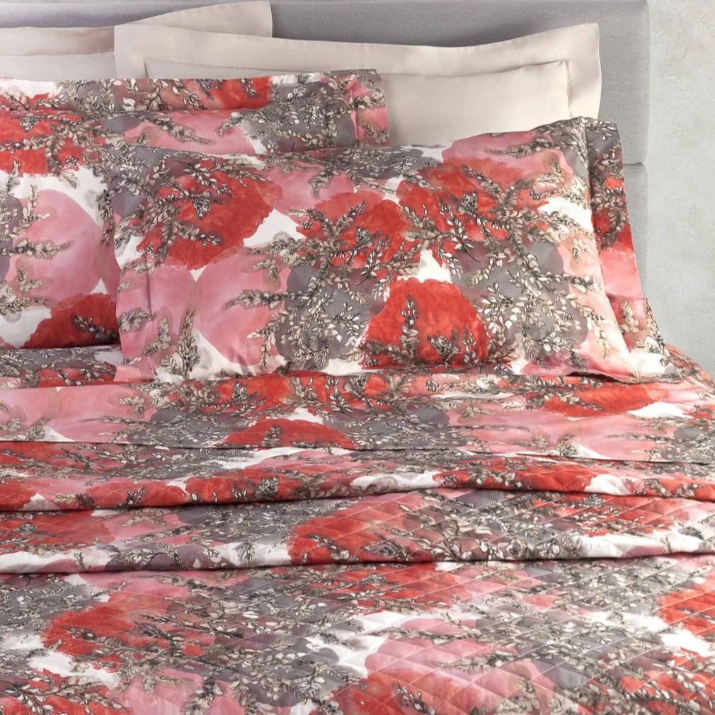 Copriletto Trapuntato In  Acacia Matrimoniale