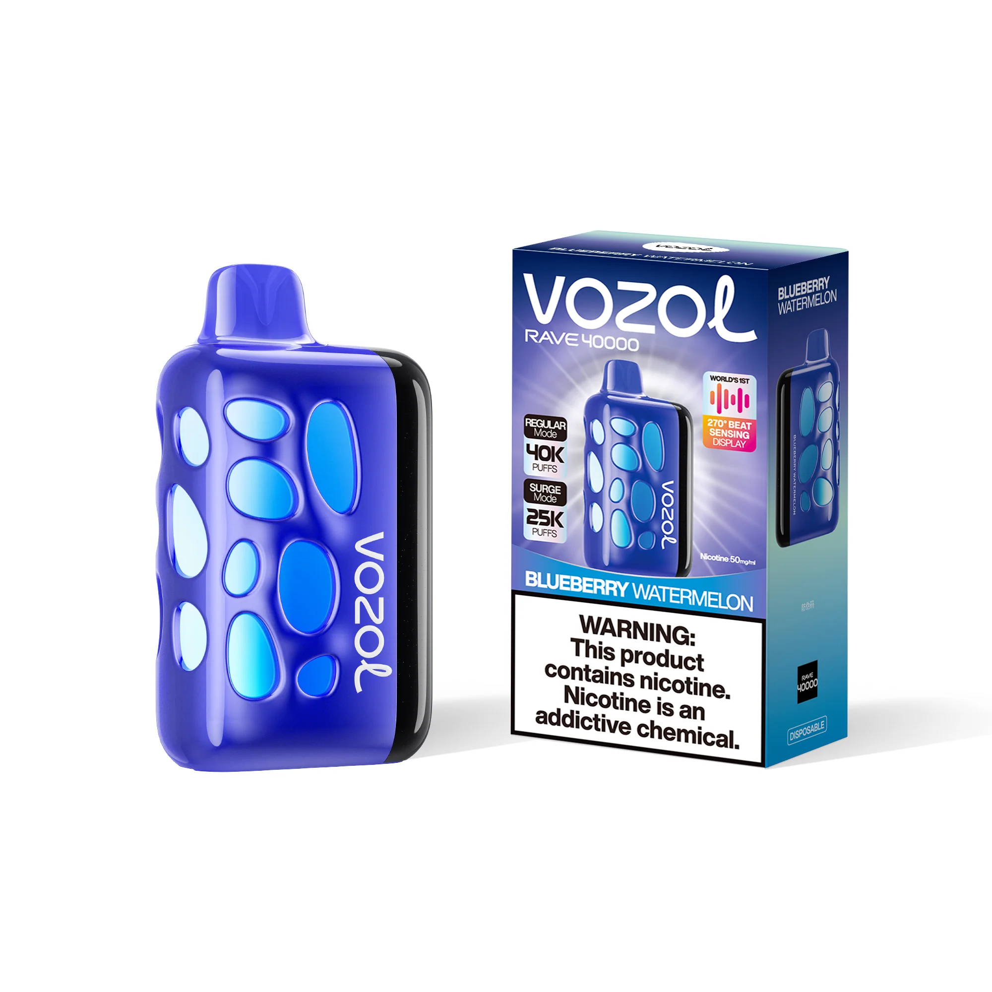 VOZOL RAVE 40K Disposable Vape (All Flavours)