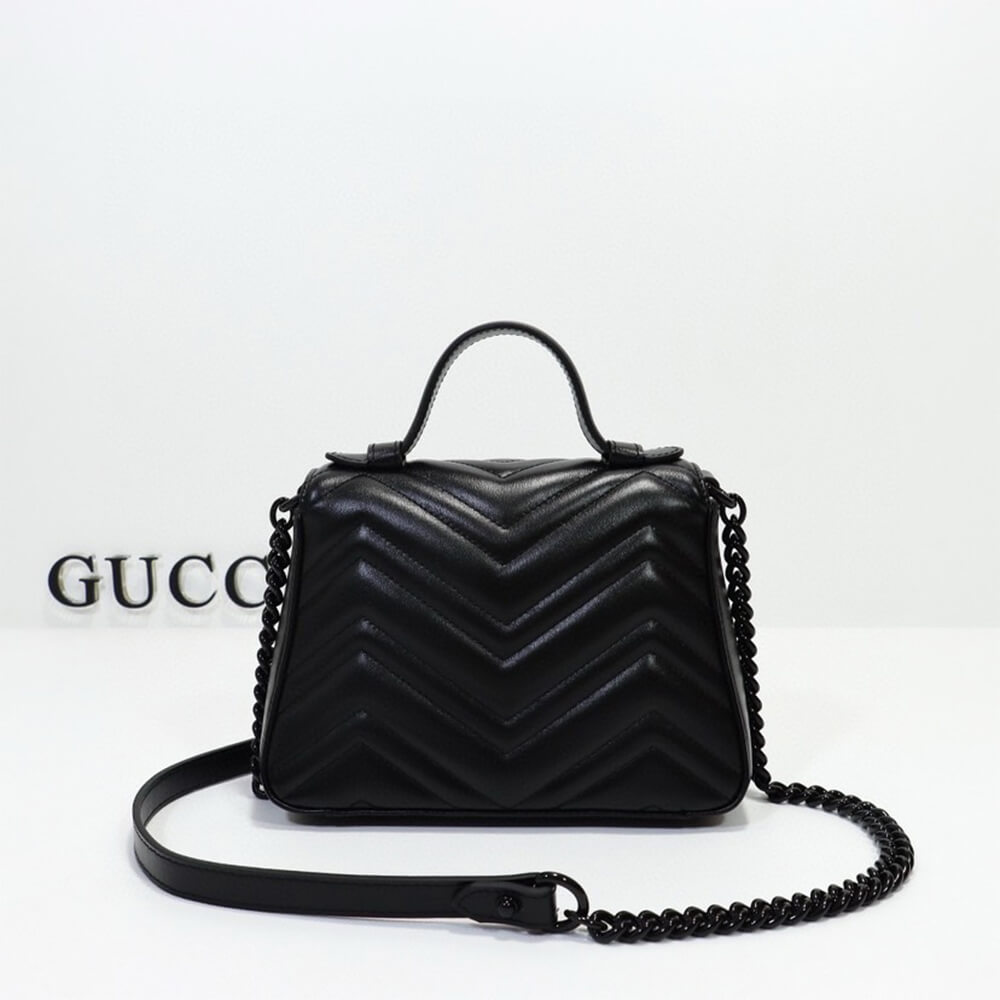 GG MARMONT MINI TOP HANDLE BAG - Top Club
