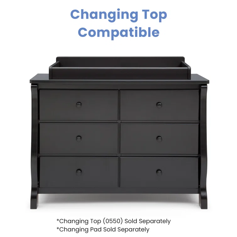 Universal Double Dresser -Made of Solid Woods