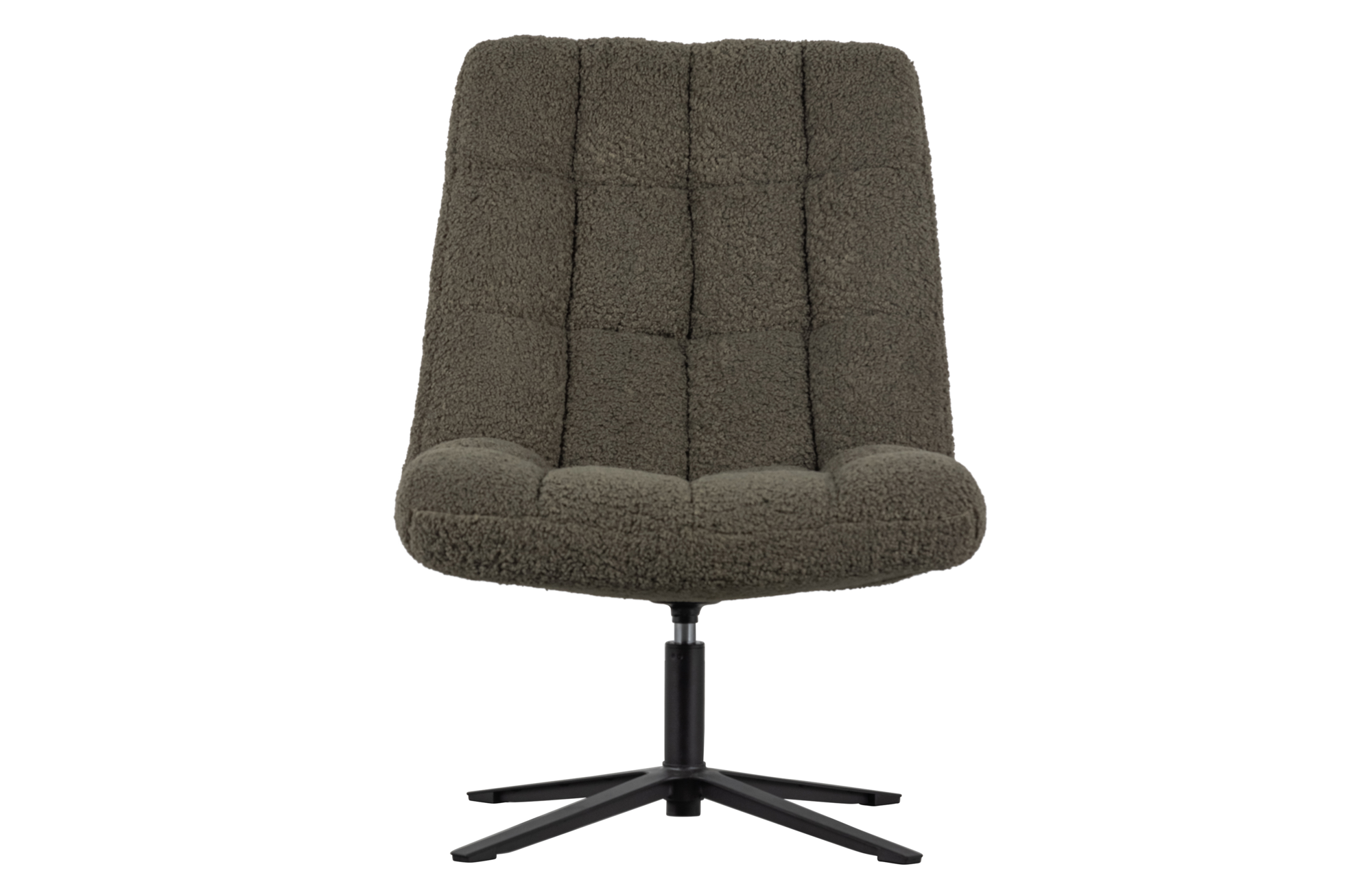 WOOOD draaifauteuil Job Draaifauteuil Job - Teddy - Groen