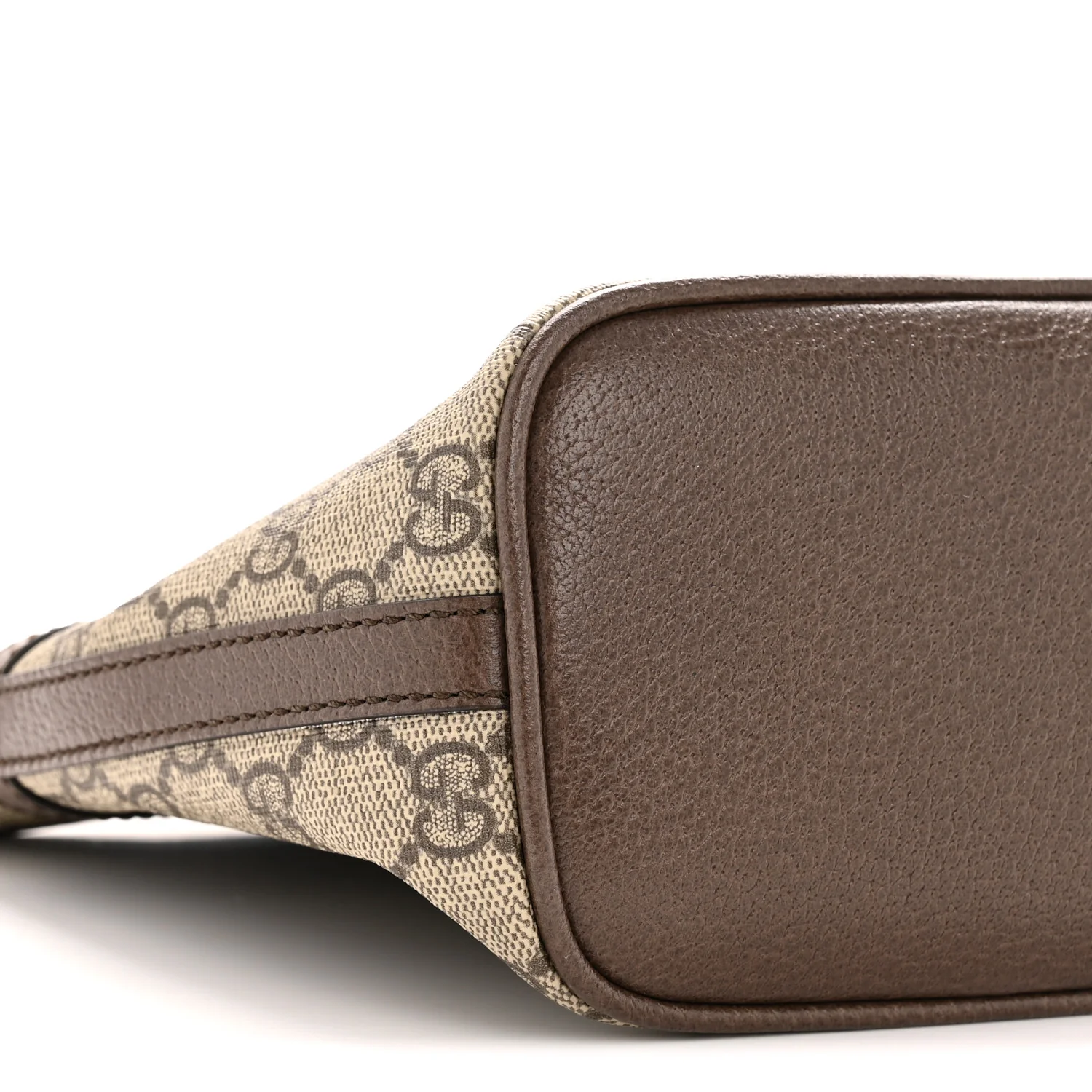GG Supreme Monogram Web Ophidia Chain Shoulder Bag Brown - Top Club