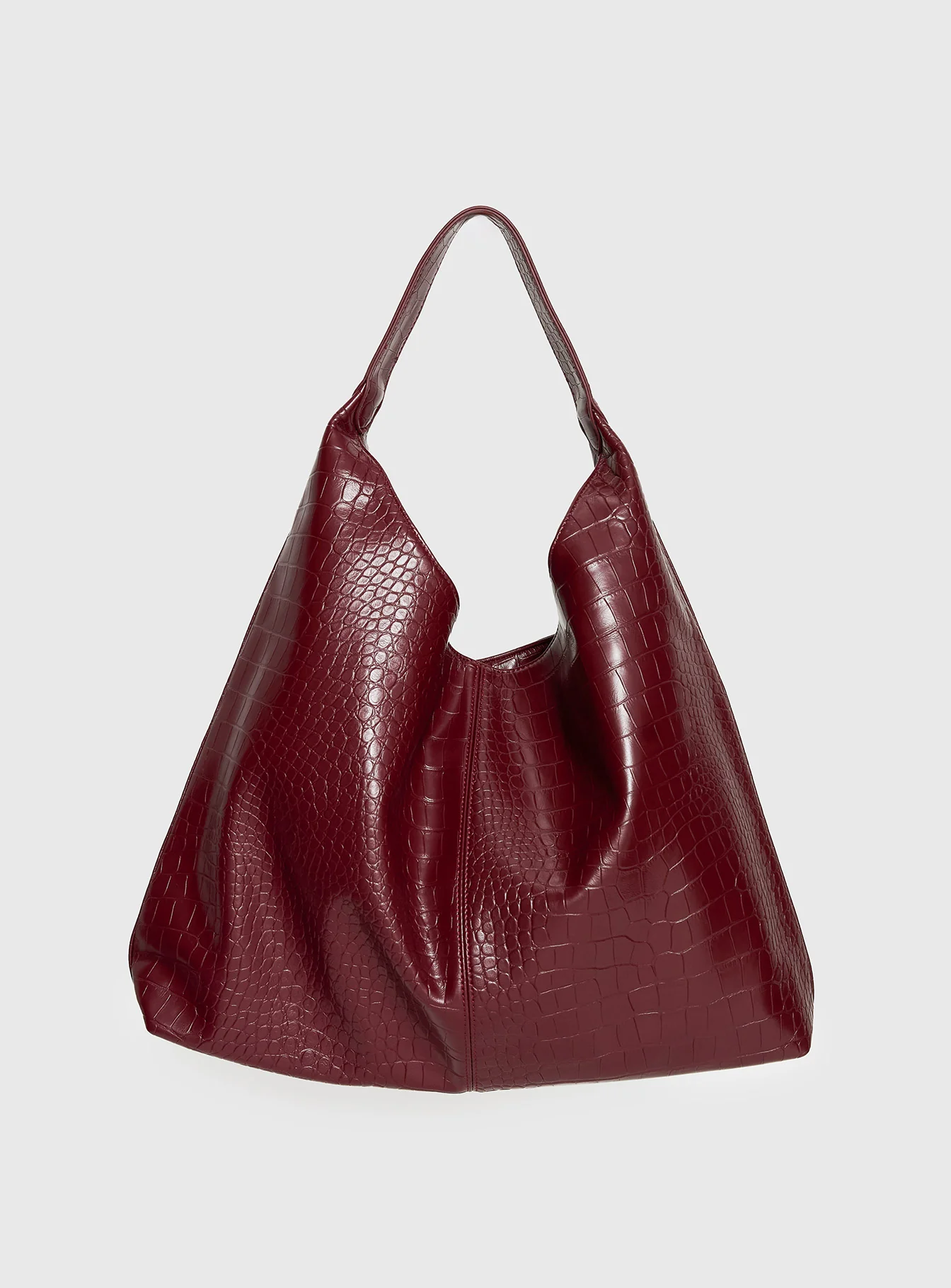 Treat Me Nice Oversized Shoulder Bag Red