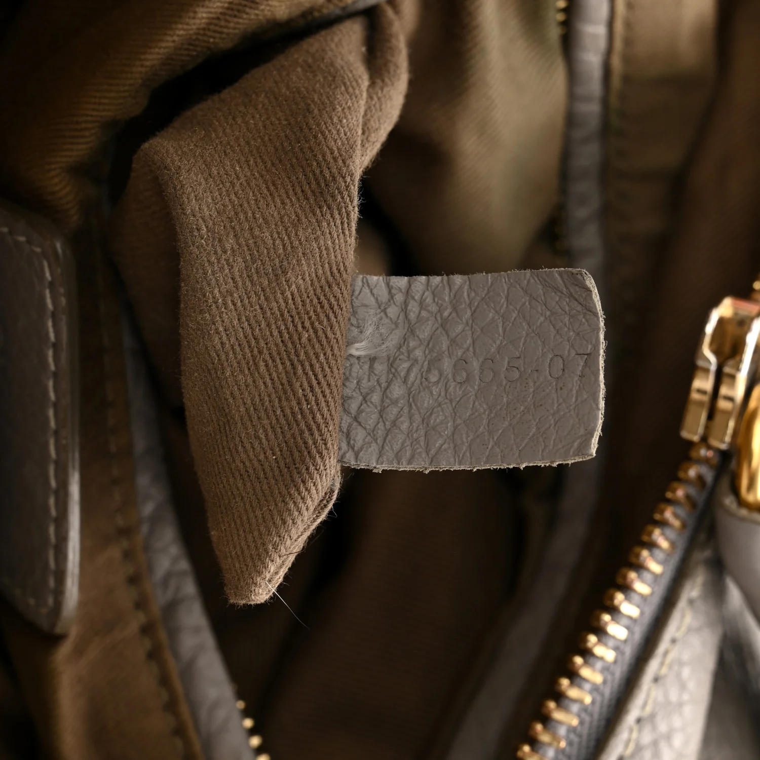 Calfskin Medium Marcie Satchel Cashmere Grey - Top Club