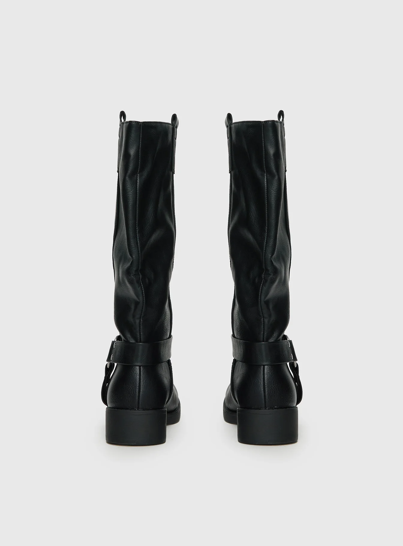 Wrecked Western Boots Black