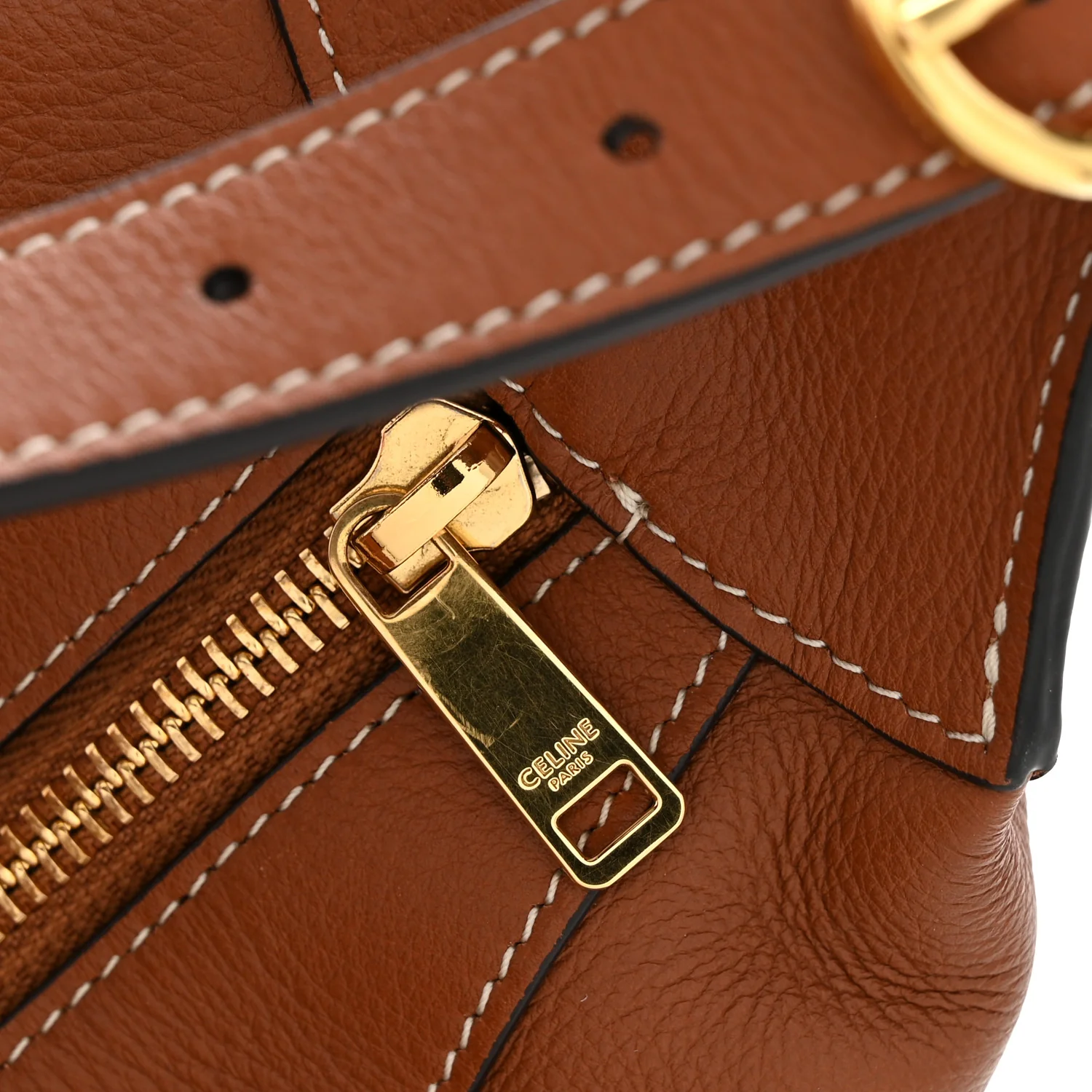 Supple Calfskin Medium Romy Shoulder Bag Tan - Top Club