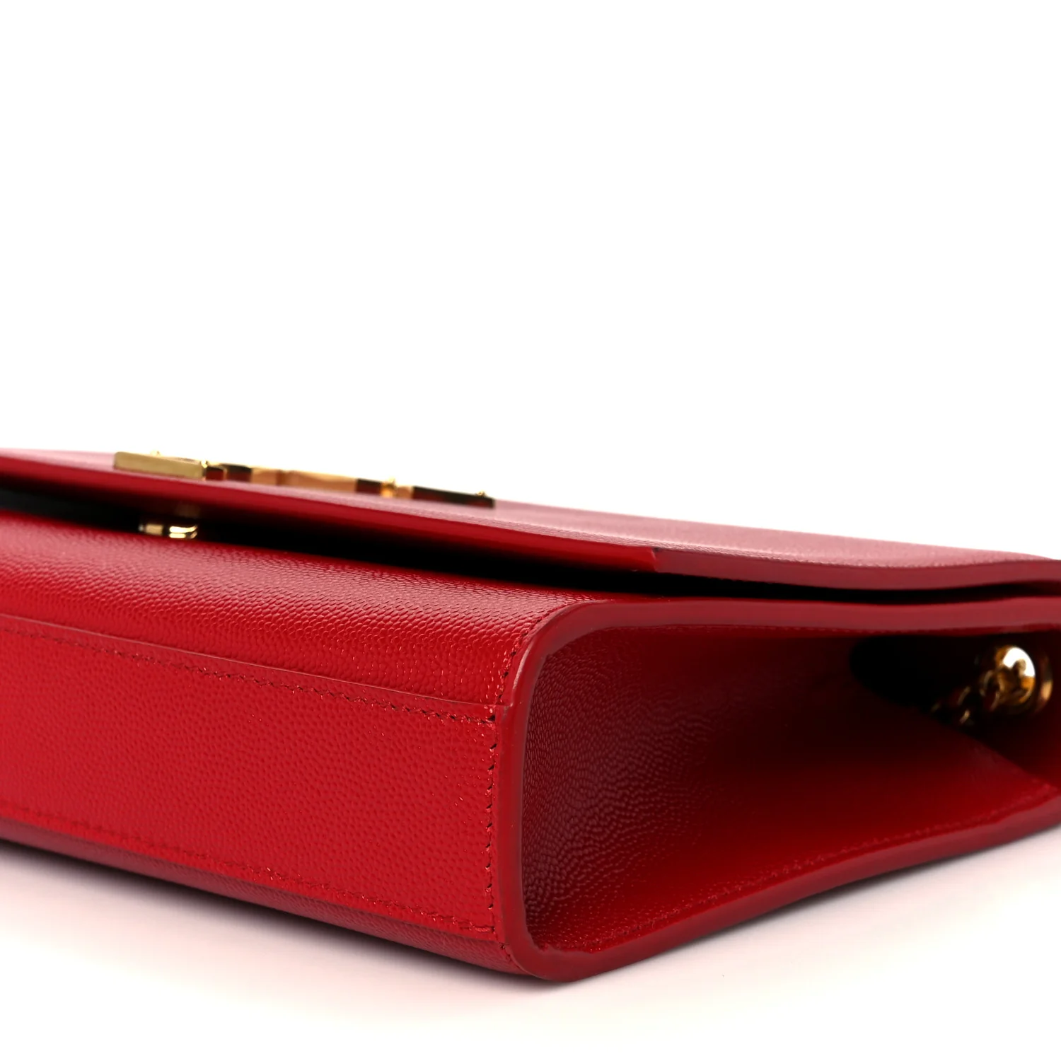Grain De Poudre Medium Monogram Kate Satchel Red - Top Club