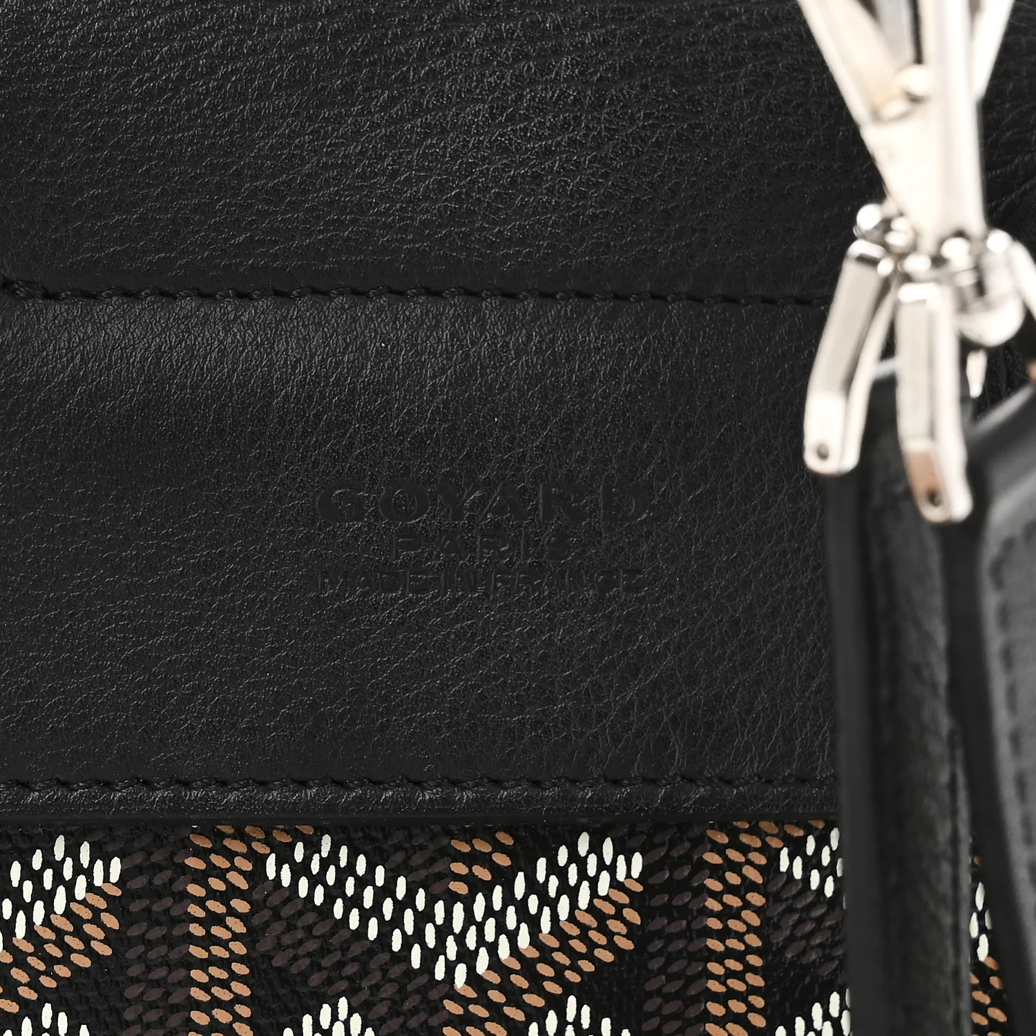Goyardine Calfskin Mini Alpin Backpack Black - Top Club