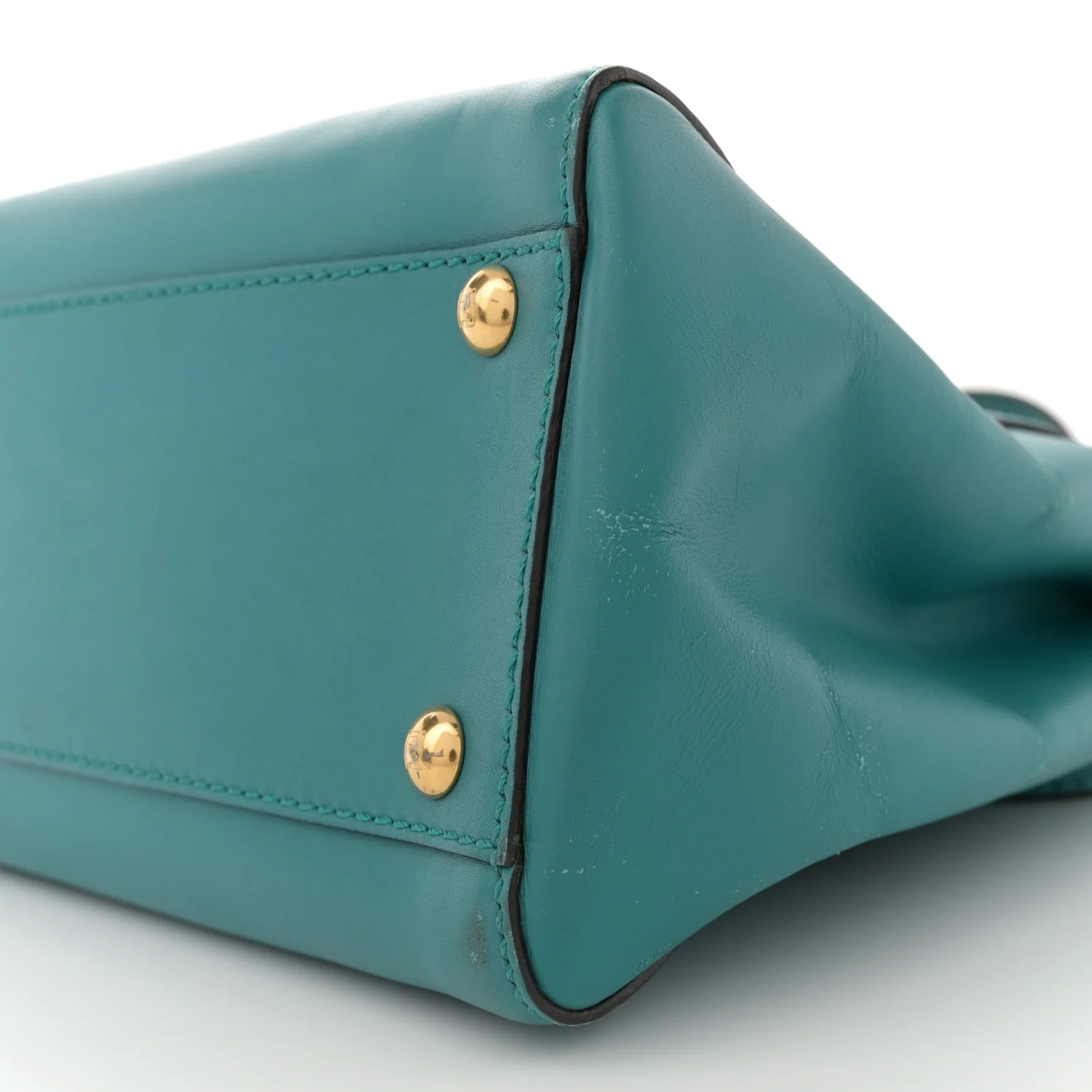 Vitello Morgan Fabric Jacquard Pequin Medium Peekaboo Iconic Satchel Lago Tobacco Black - Top Club