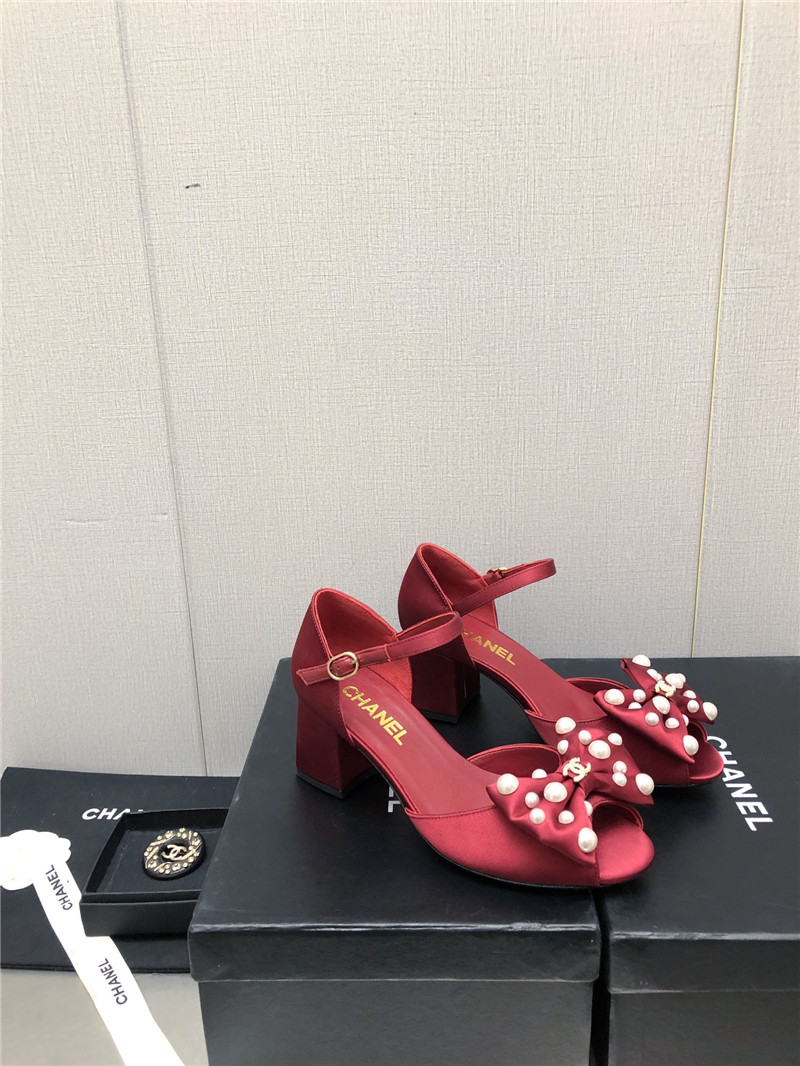 Chanel new small fragrant pearl buckle Mary Jane shoes - Sneaker Replica Workshop
