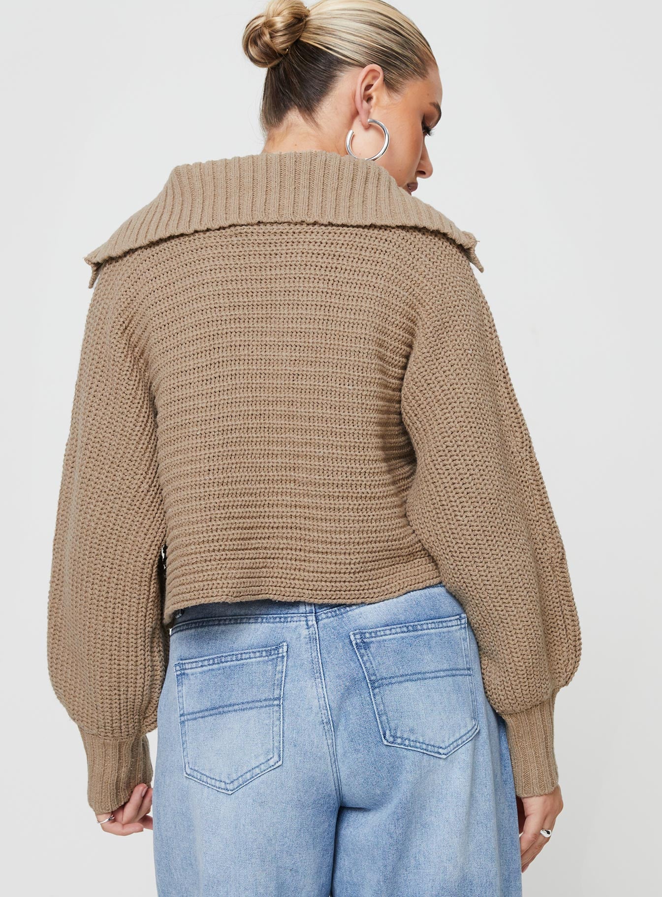 Wester Ribbed Sweater Mocha