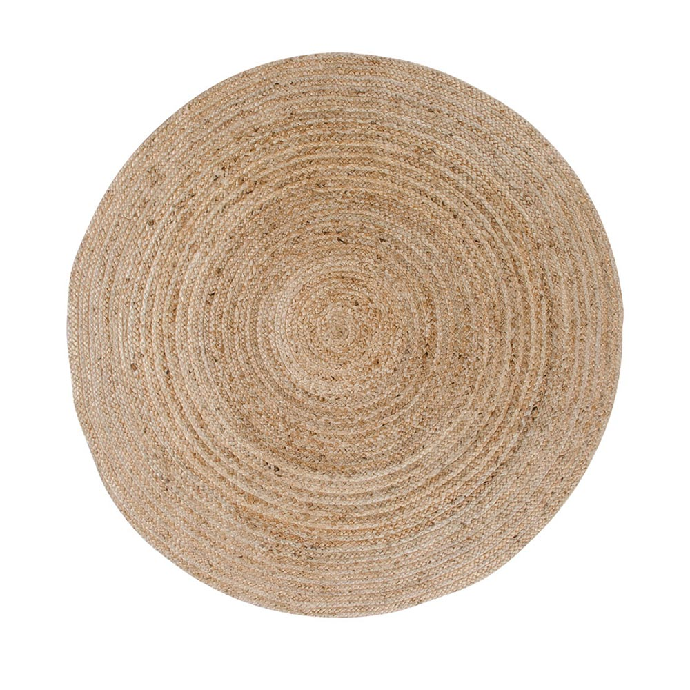 Rond vloerkleed Milou naturel Ø180 cm