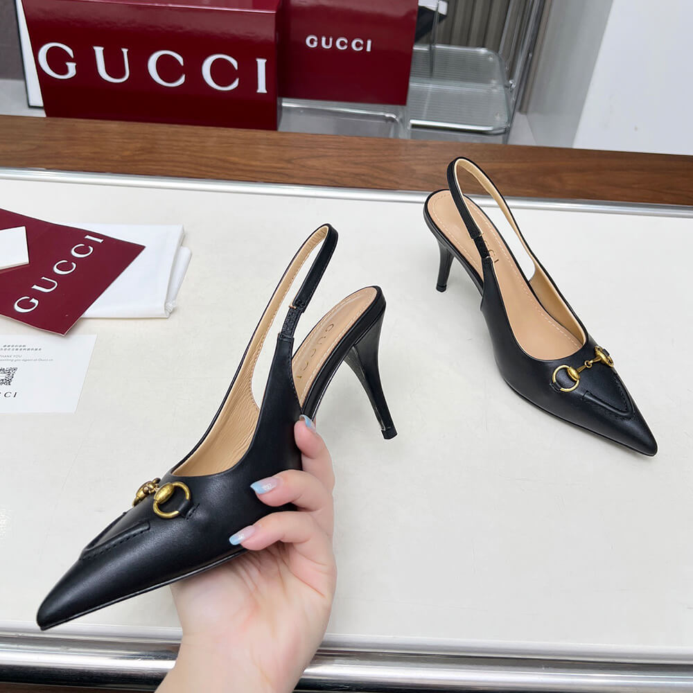 Gucci Women s slingback pump with Horsebit - Top Club