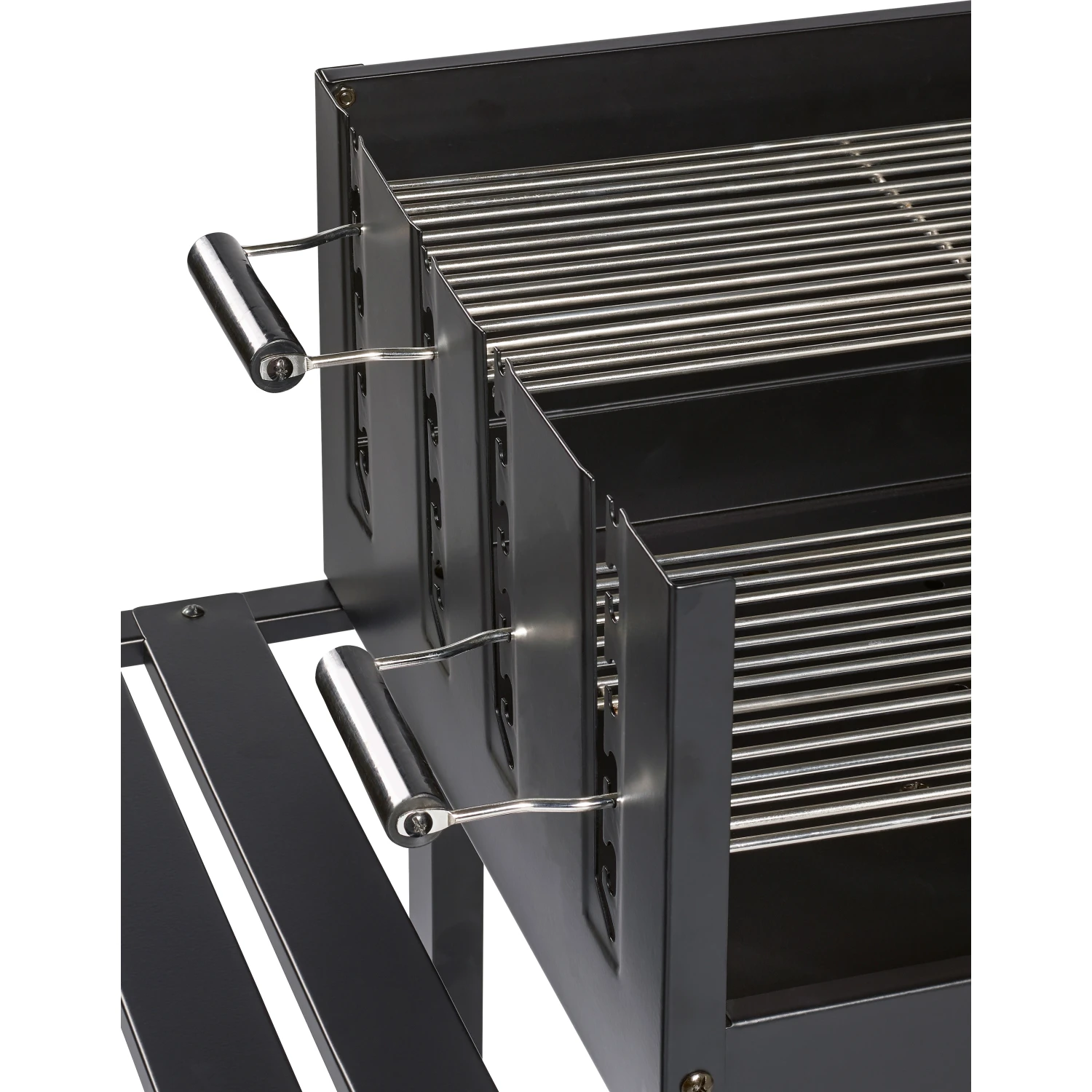 Jamestown-Grill Barbecue a carbonella Jamestown Ben nero con ripiano laterale