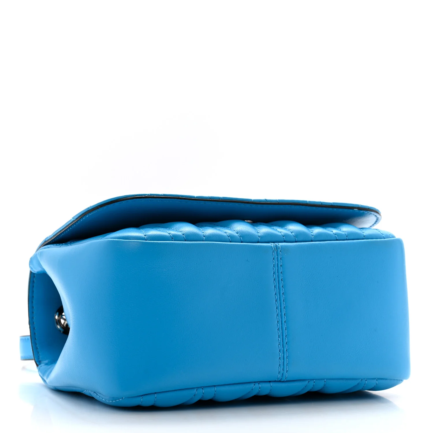 Nappa Quilted Virtus Bag Blue - Top Club