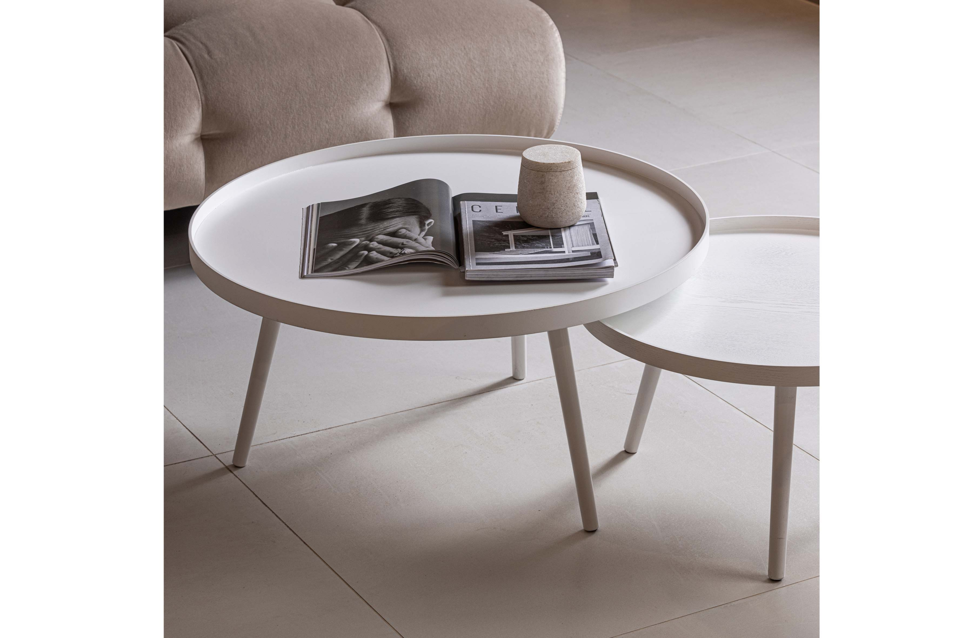 Bijzettafel Mesa L - Zwart