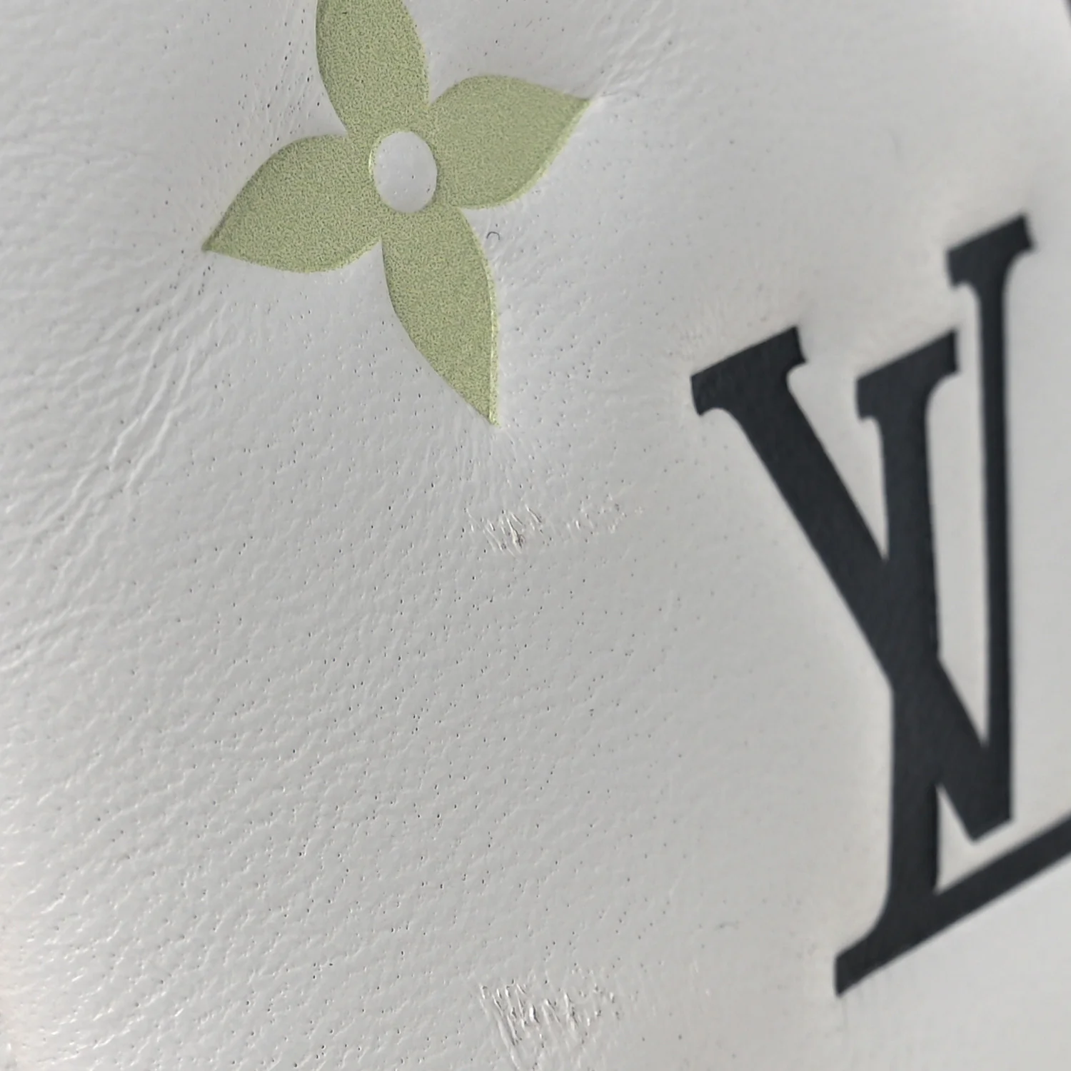 LV x TM Lambskin Embossed Monogram Coussin PM White Multicolor - Top Club