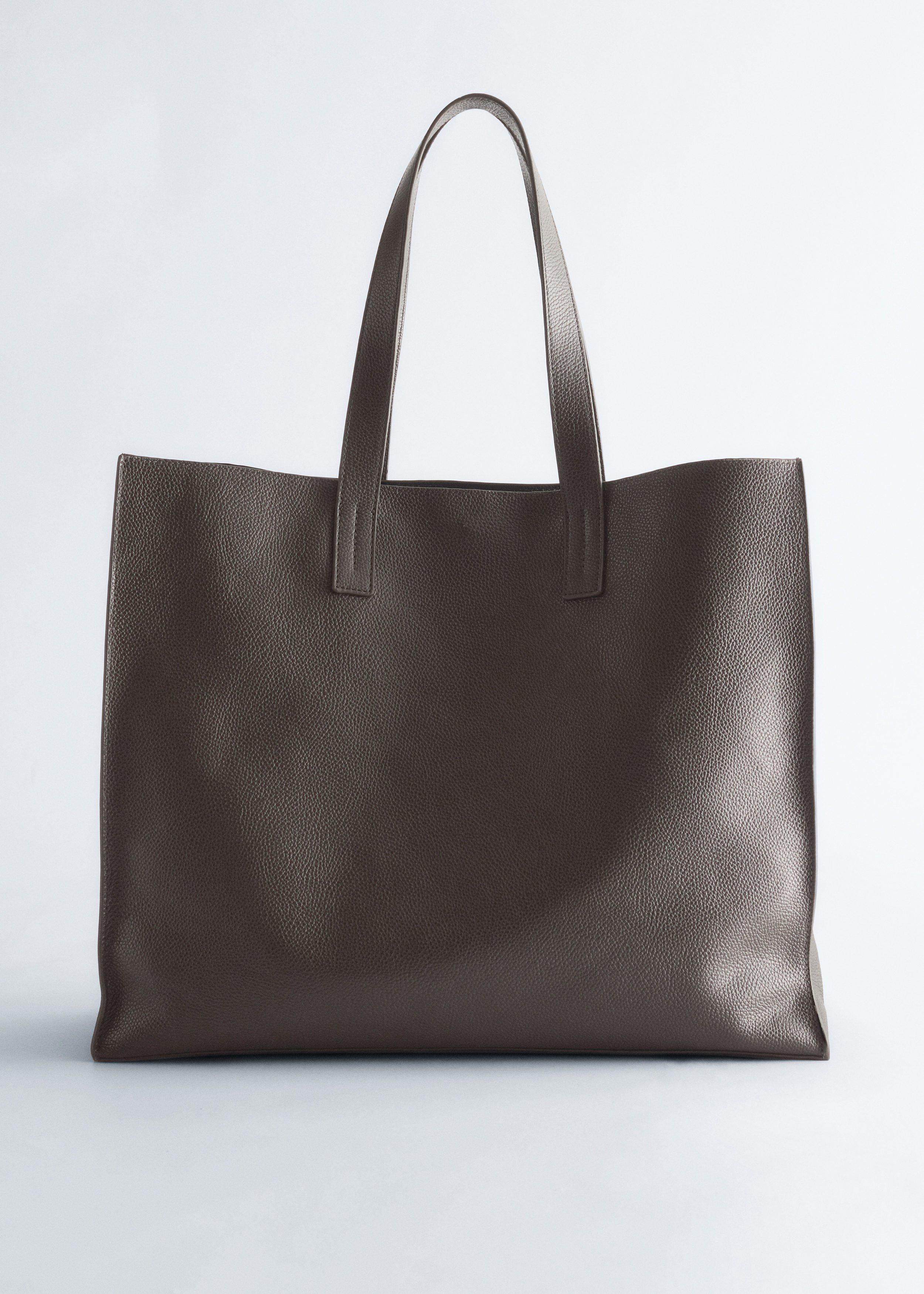 & Other Stories LEATHER TOTE BAG