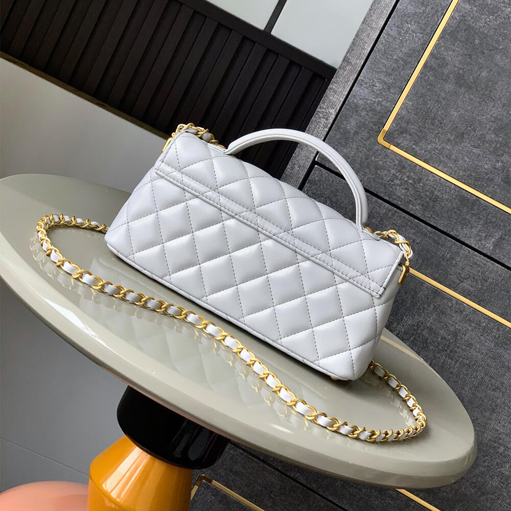 CHANEL Mini Flap Bag with Top Handle(HIGH-END GRADE) - Top Club