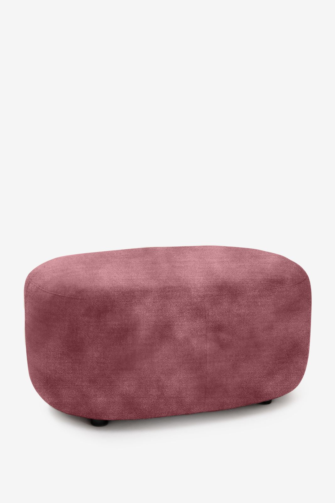 Empress velvet hocker Juke pink