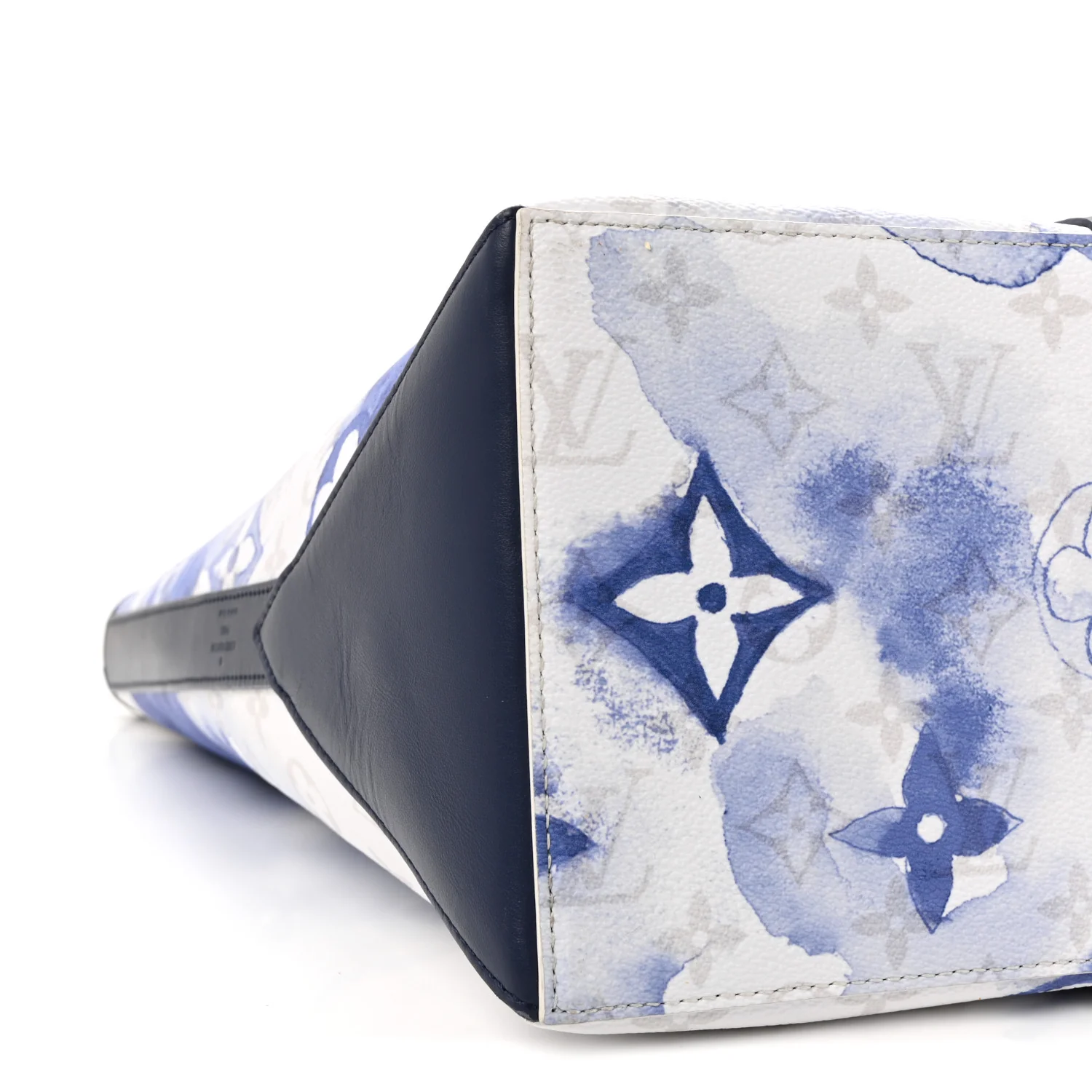 Monogram Watercolor New Tote GM Blue - Top Club
