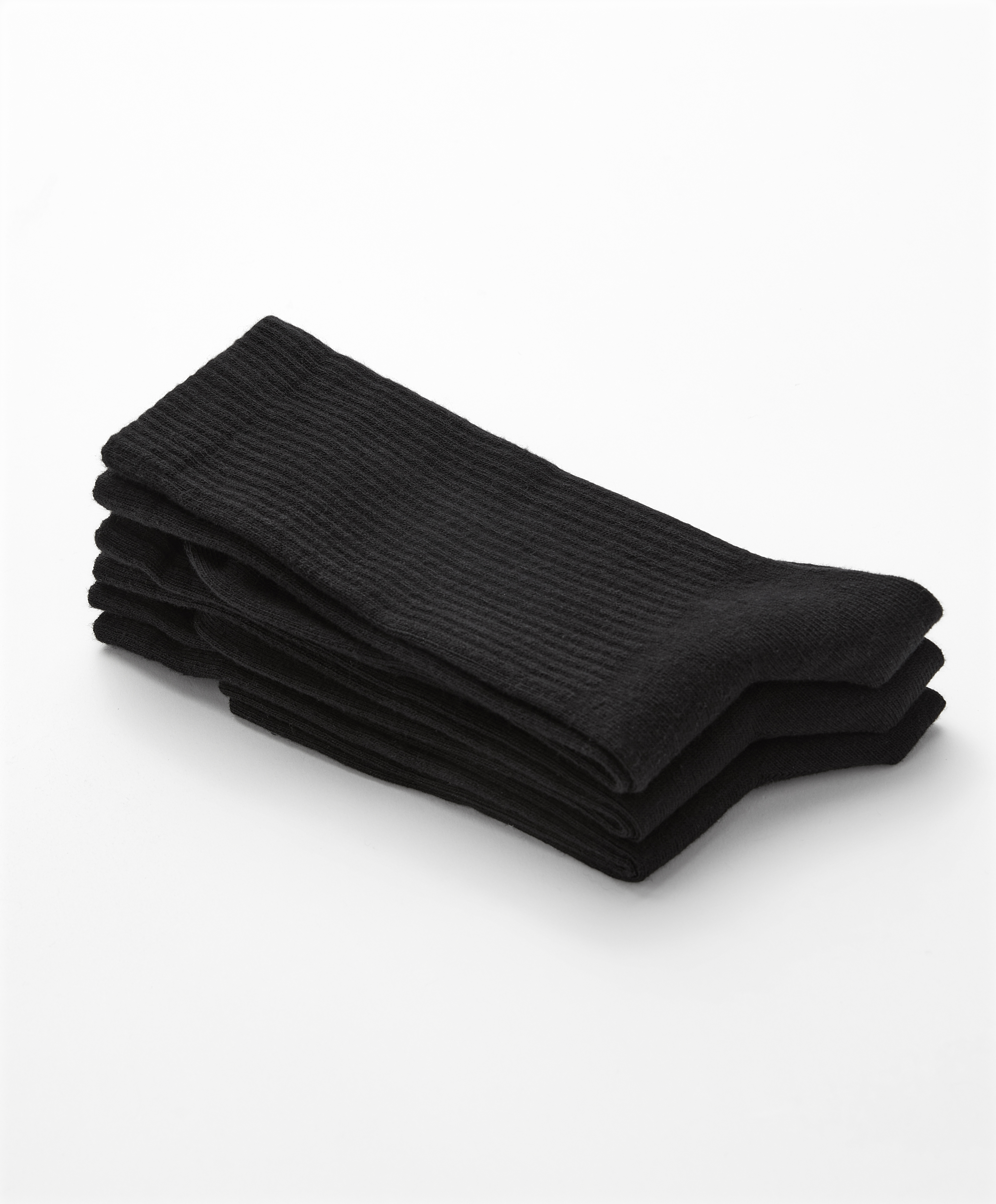 OYSHO 3 pairs of cotton blend classic sports socks