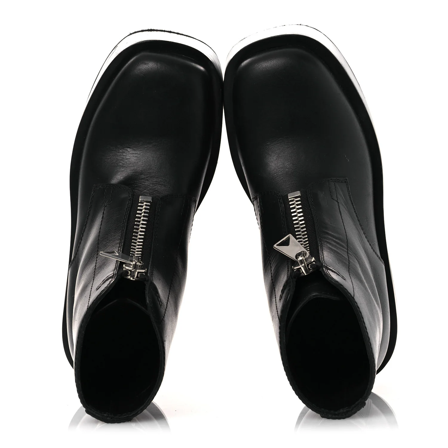 Calfskin Torino Ankle Boots 36 Black