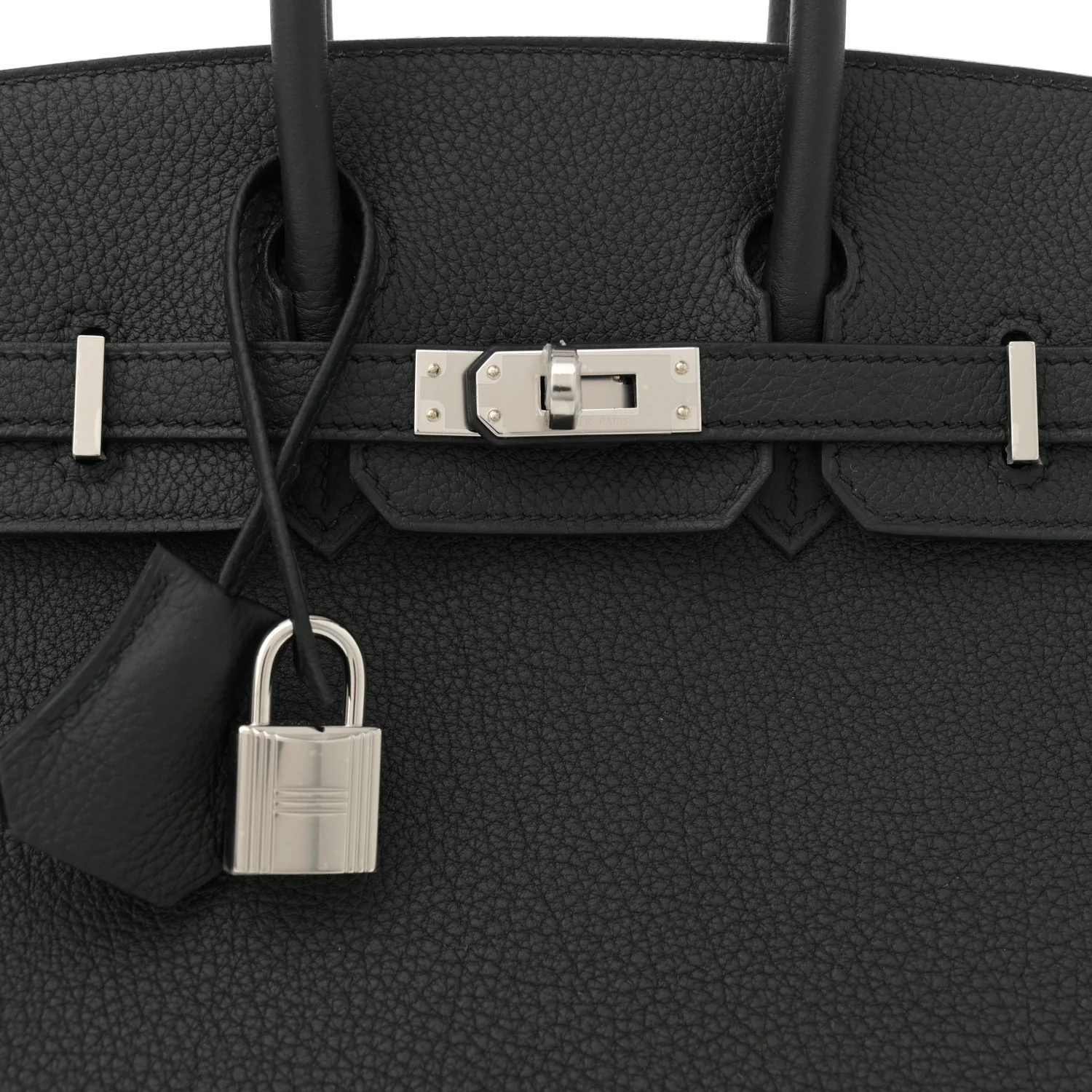 Togo Birkin 25 Black - Top Club