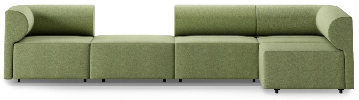 Luxury corner sofa green 360 x 180 cm - Modular living room sofa - Luxury living room furniture