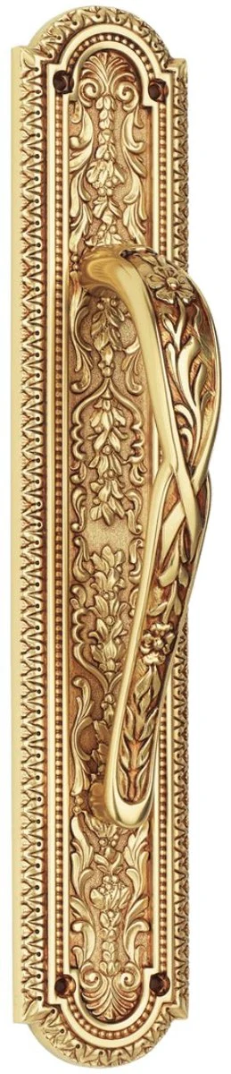 Art Nouveau door handle set French gold 6.5 x H. 35.2 cm - Hotel & Restaurant Accessories