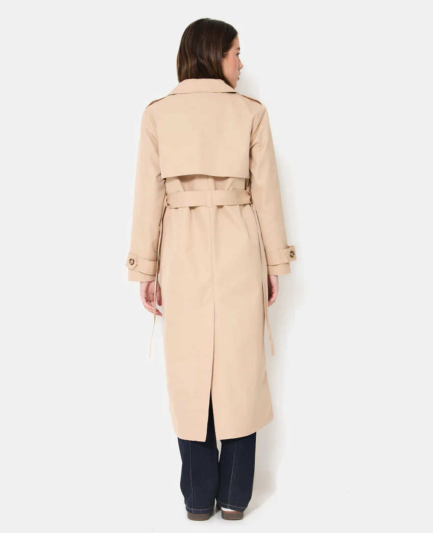 Pimkie Trench long avec ceinture à nouer