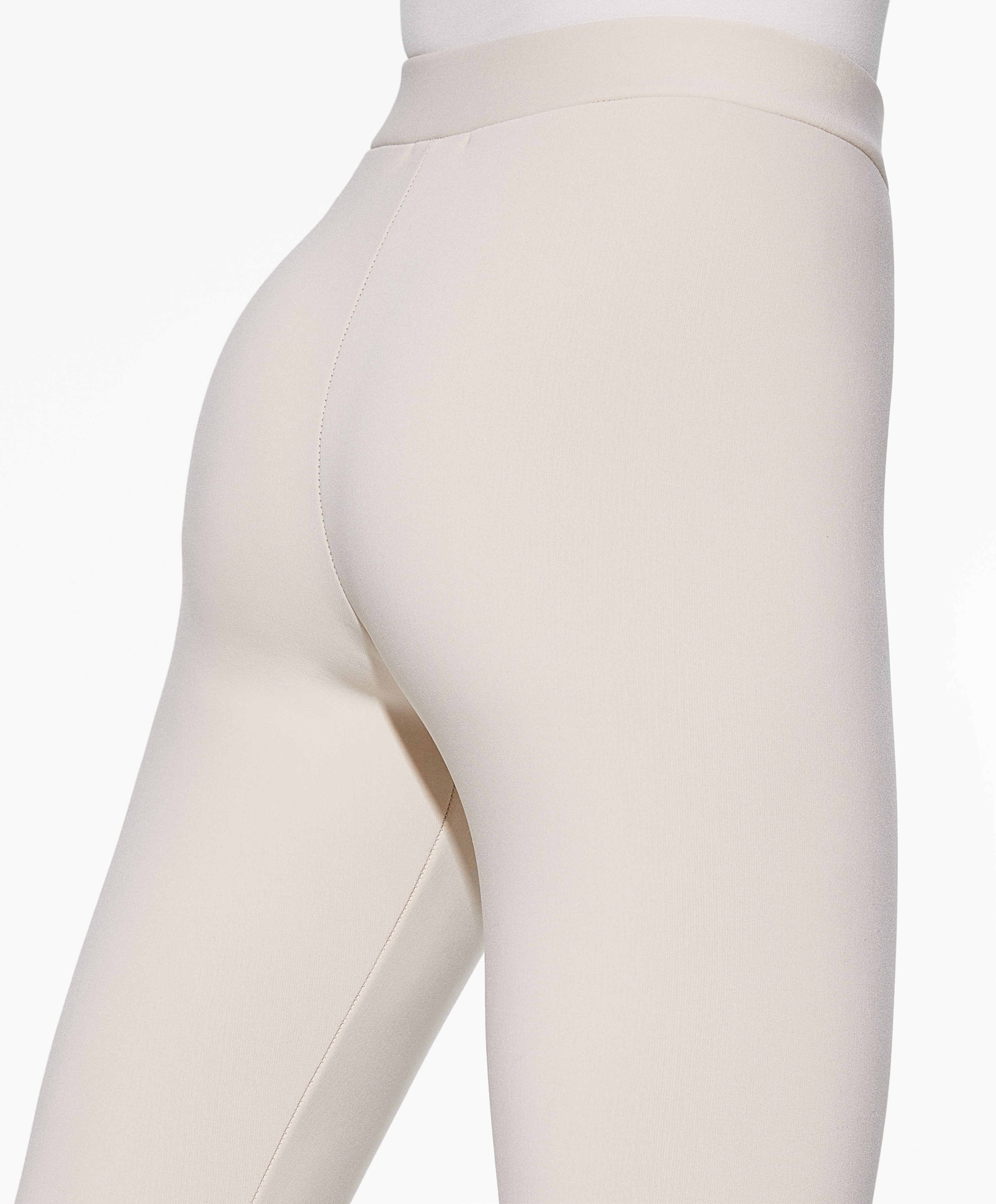 OYSHO Super-extra-warm seamless 65cm ankle-length leggings