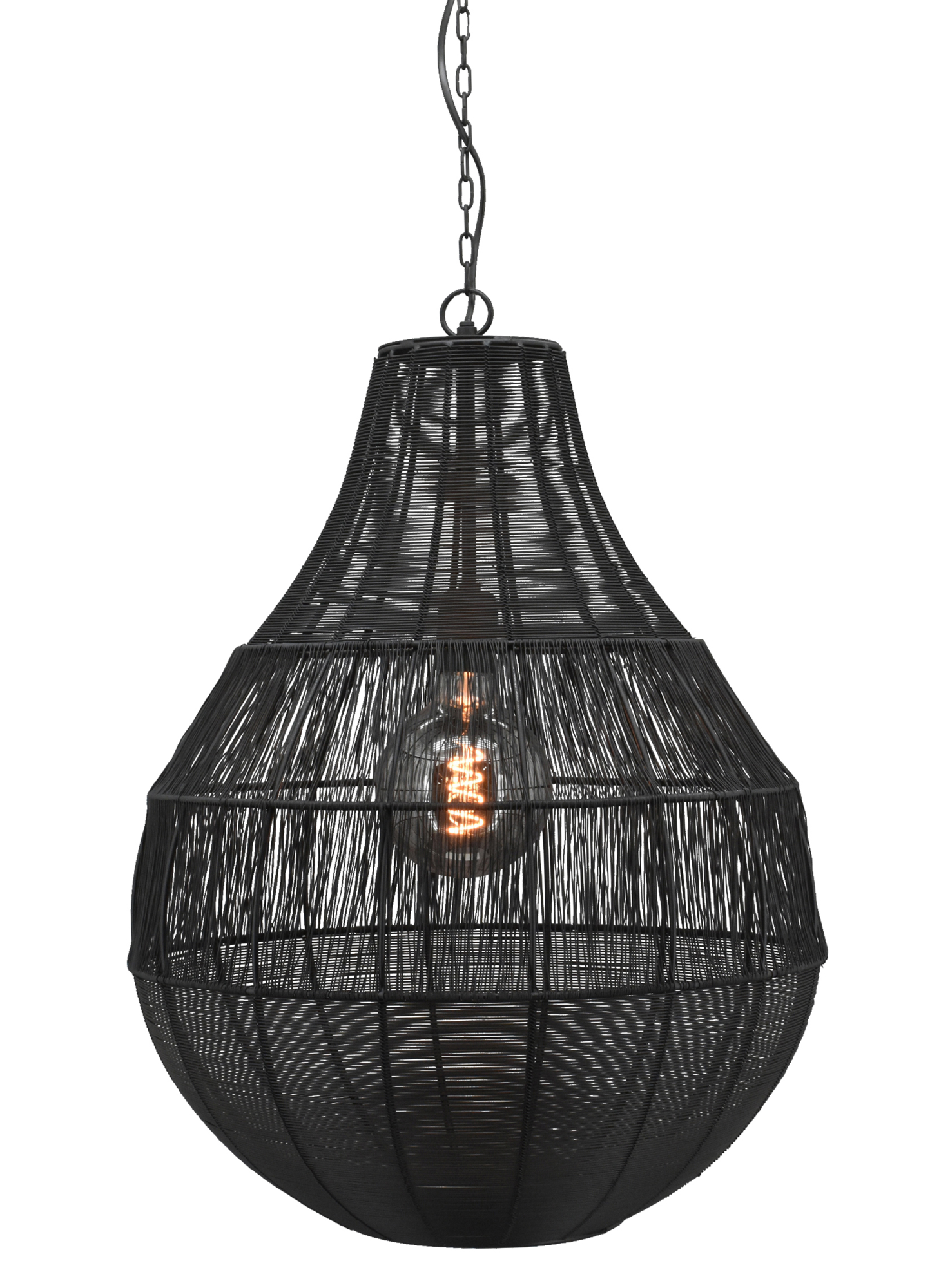 Hanglamp Austin large black - Ø 48 cm, H 65cm