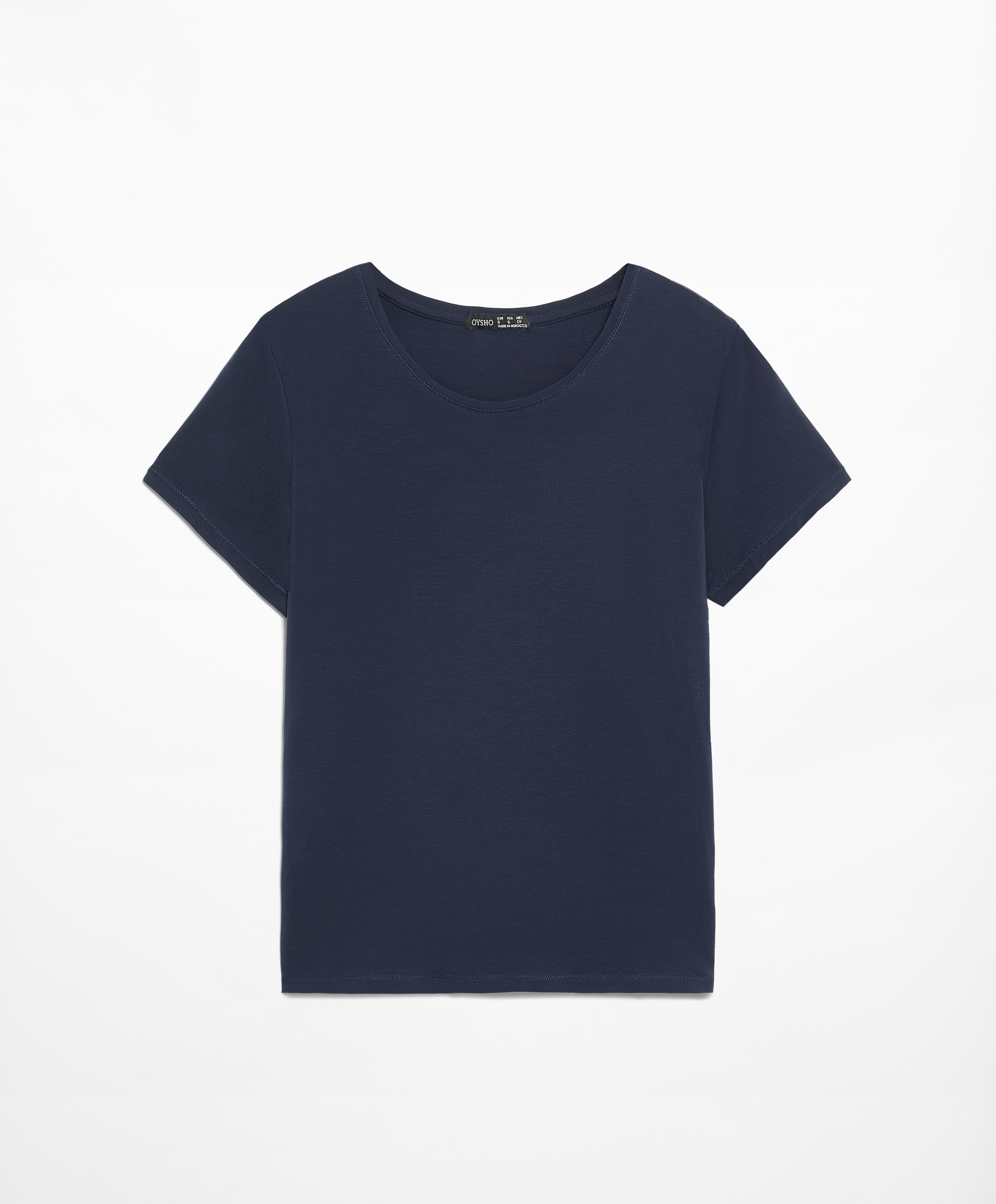 OYSHO Short sleeve lyocell blend T-shirt
