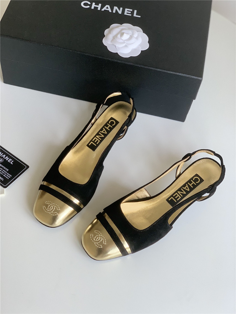 chanel new low heel square toe shoes - Sneaker Replica Workshop