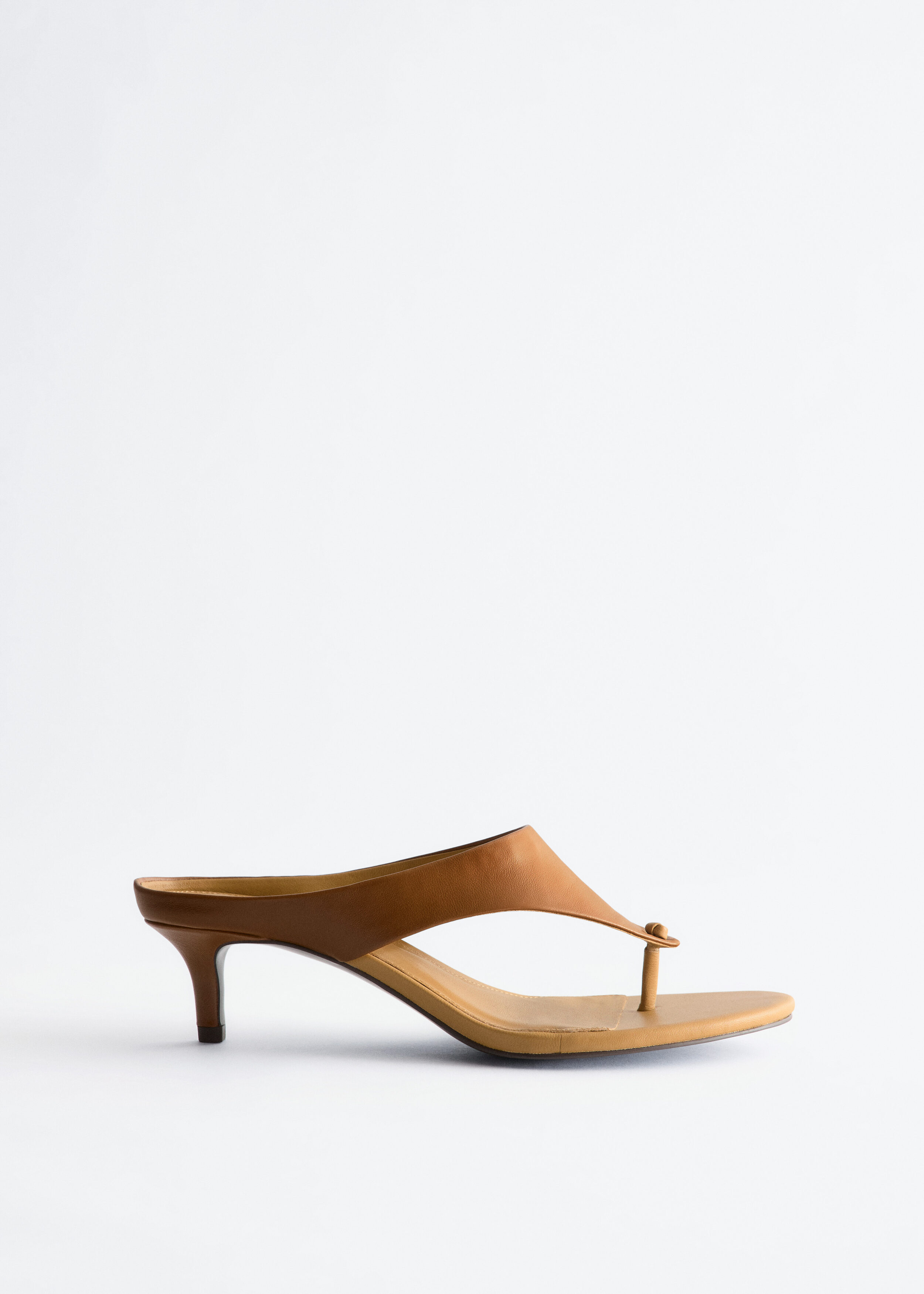 & Other Stories LEATHER KITTEN HEELS