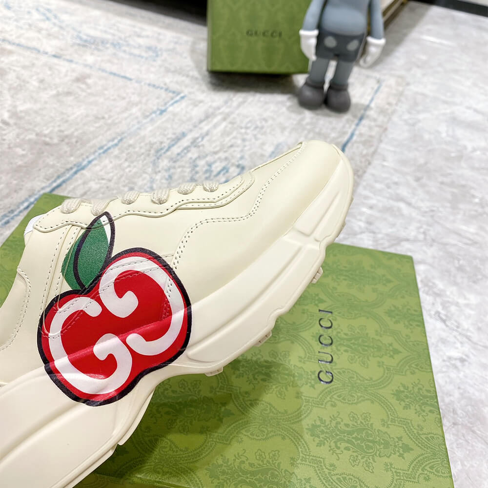 Gucci Rhyton Apple-print Sneaker - Top Club
