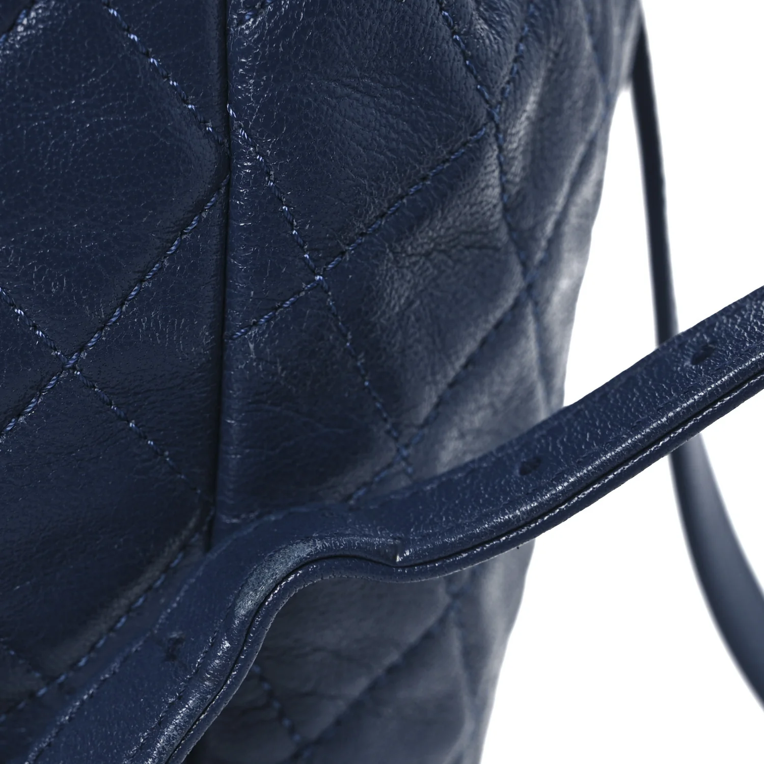 Calfskin Quilted Small Urban Spirit Backpack Blue - Top Club