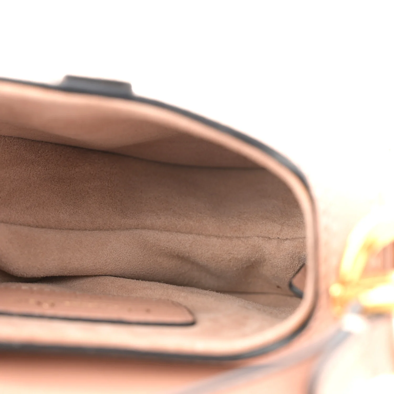 Goatskin Micro Saddle Bag Rose Des Vent - Top Club