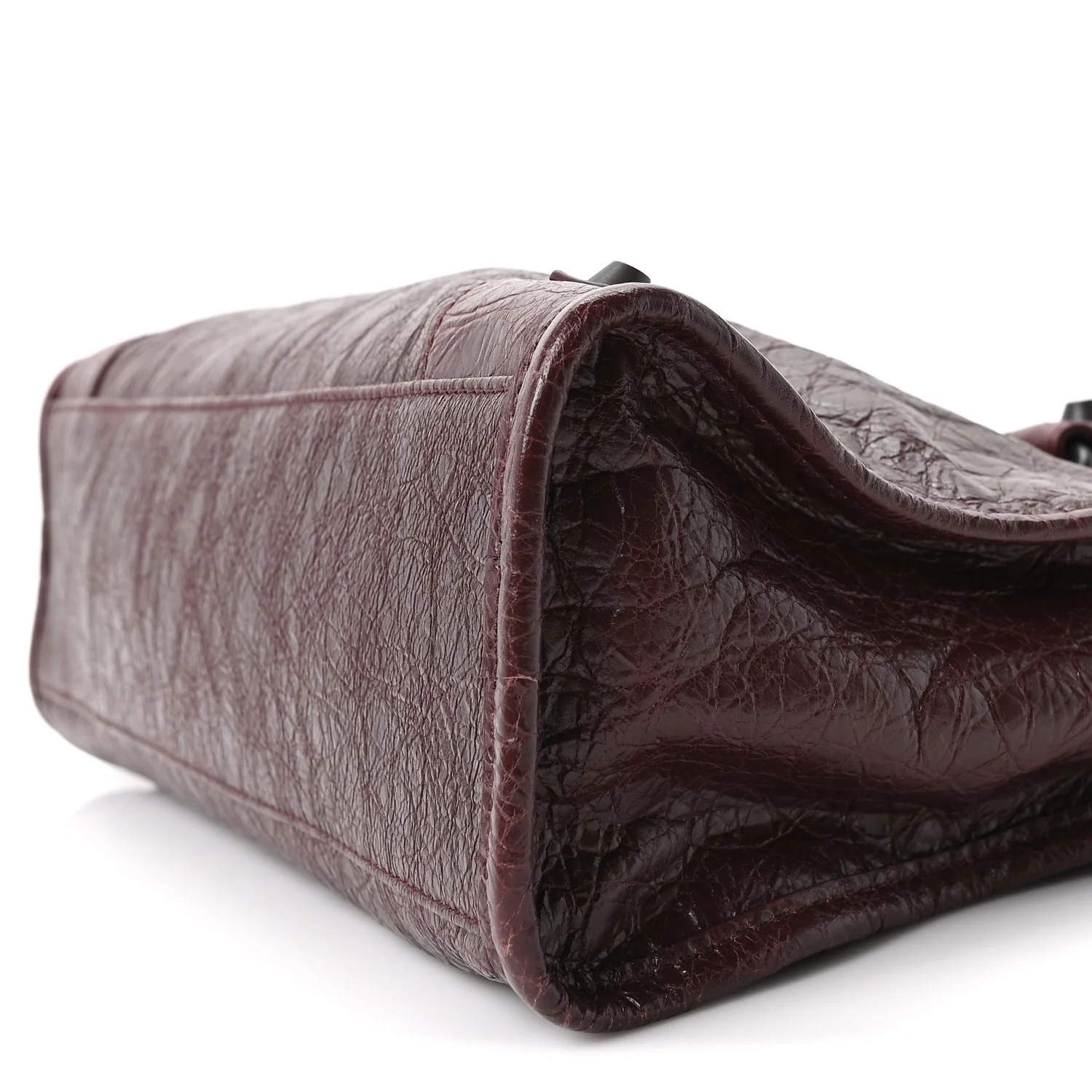 Agneau Arena Classic Hardware Small Le City Dark Burgundy - Top Club
