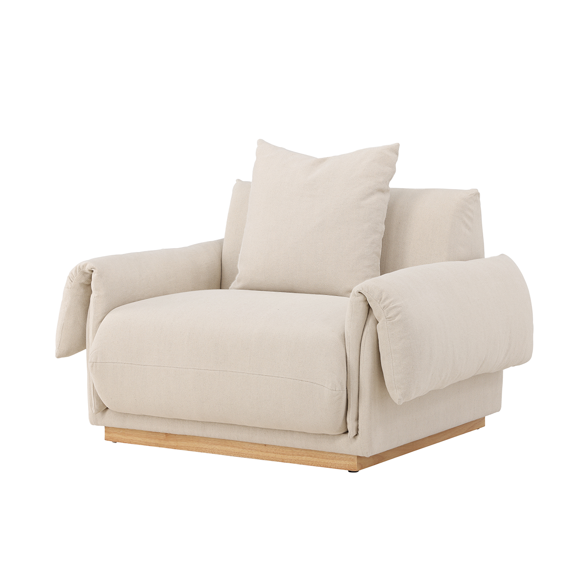 Fauteuil Rikki Beige