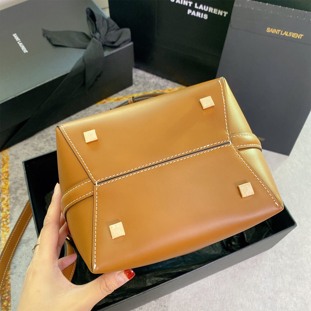 YSL LE 37 small in shiny leather - Top Club