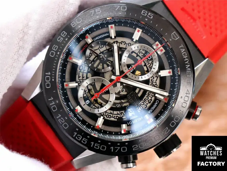 TAG Heuer Carrera CAR2A1Z.FT6050 XF Factory Red Strap