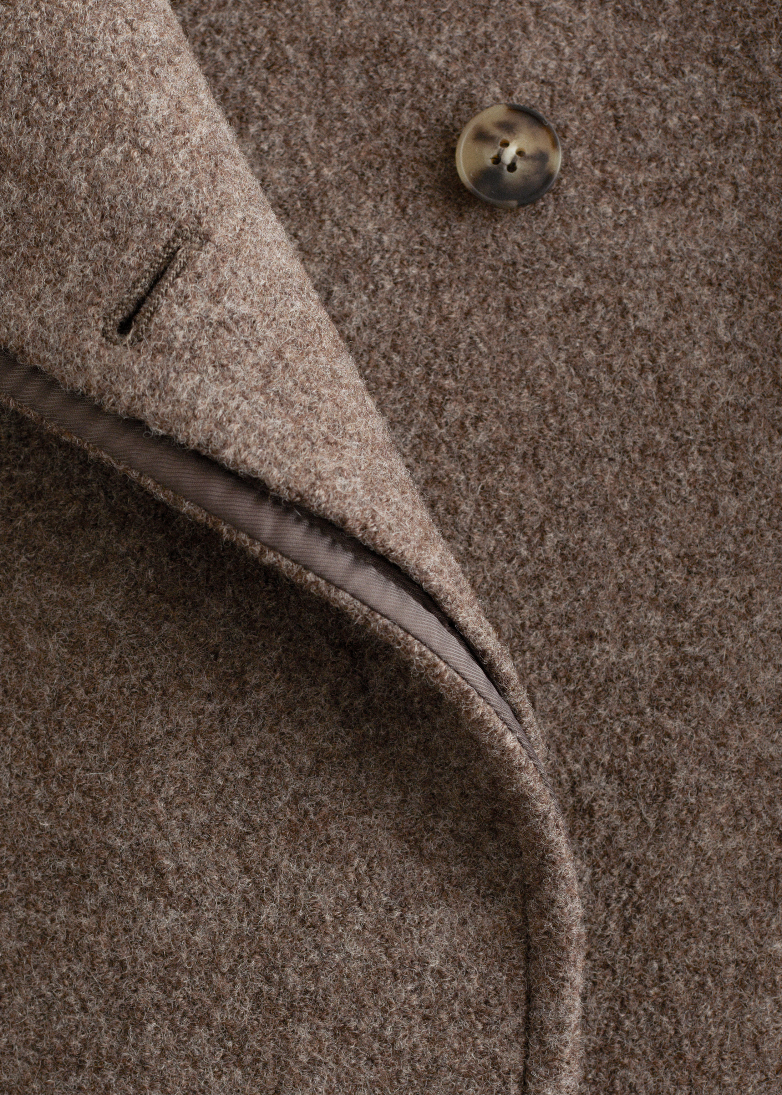 & Other Stories ASYMMETRIC WOOL JACKET