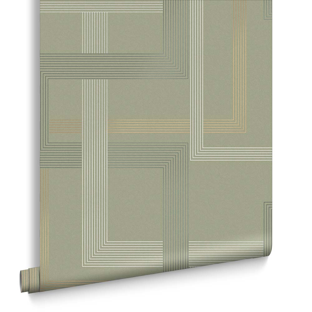Graham & Brown vliesbehang Entwine Sage