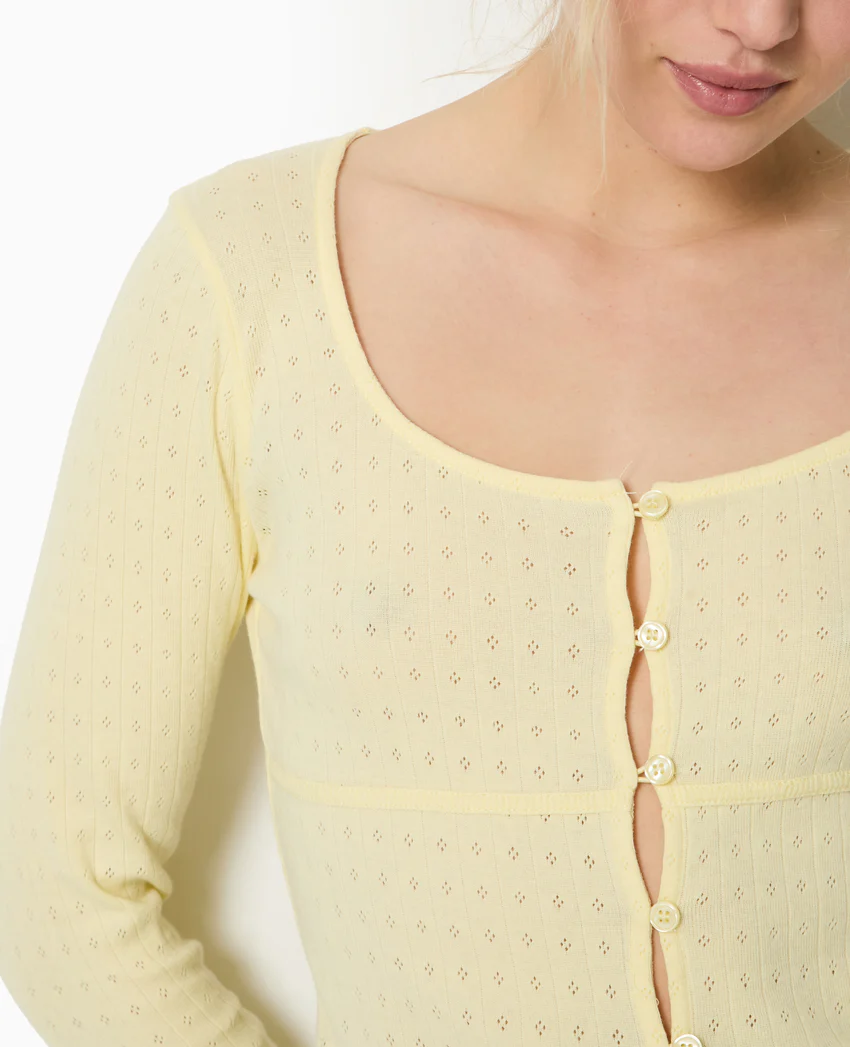 Pimkie Top cardigan en maille fantaisie