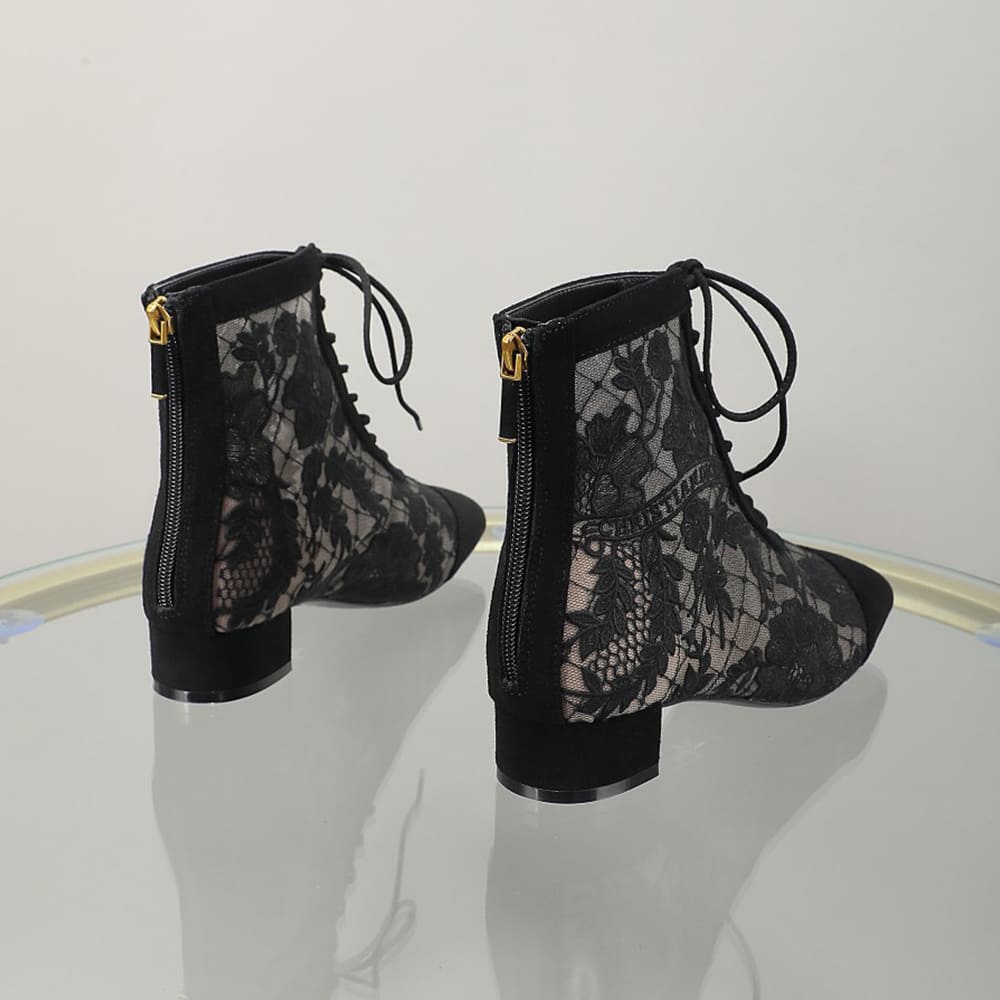 DIOR Naughtily-D Heeled Ankle Boot - Top Club