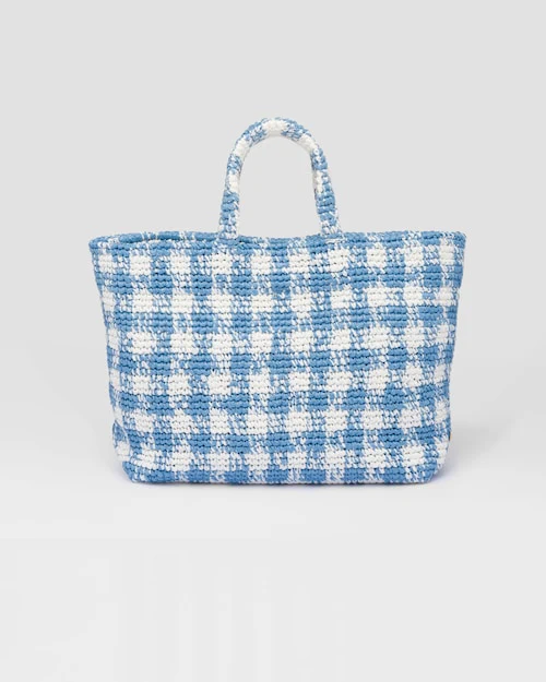 PRADA  Large crochet tote bag - Top Club