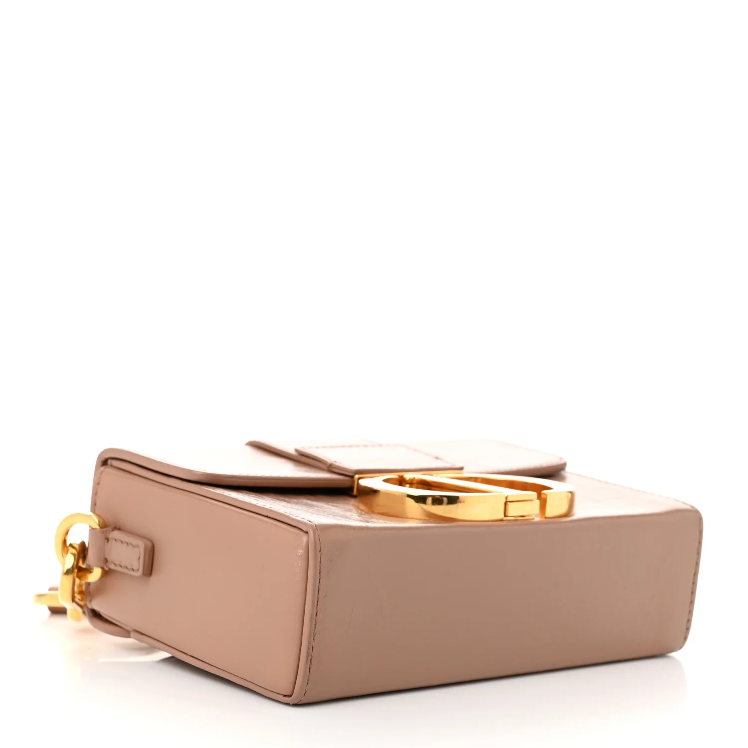 Smooth Calfskin Micro 30 Montaigne Flap Bag Pale Pink - Top Club